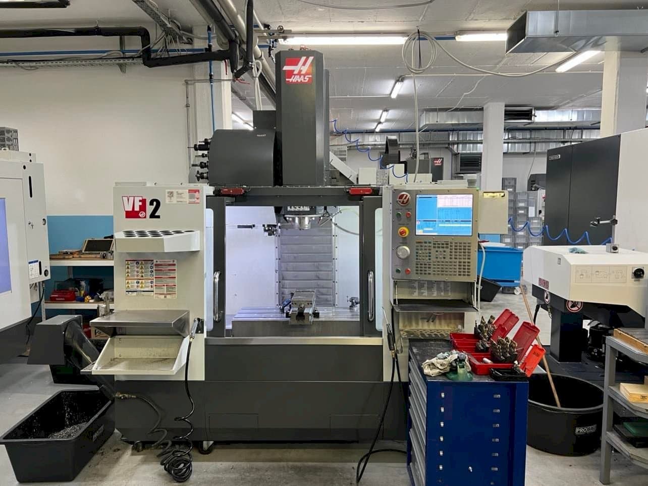 HAAS VF-2-maskinen framifrån