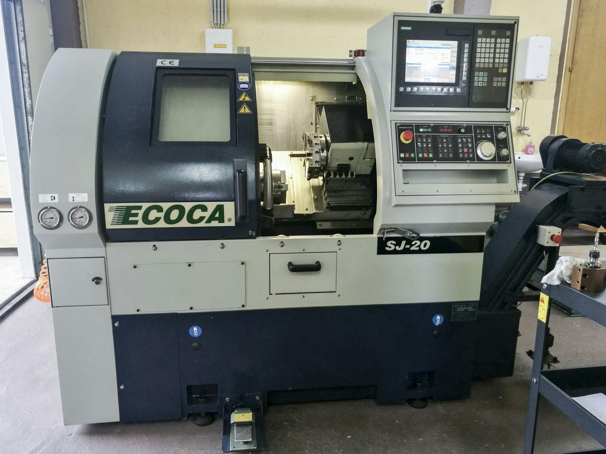 ECOCA-maskinen framifrånSJ-20