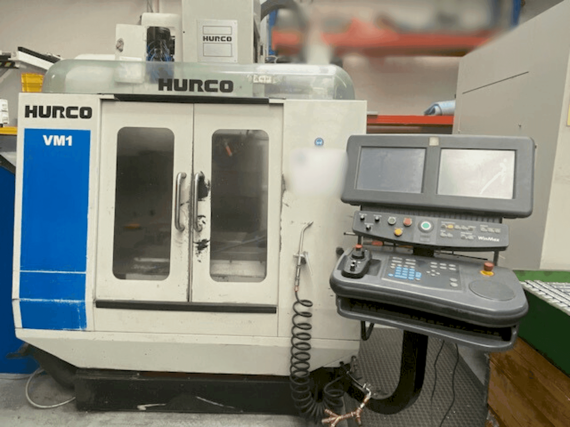 Hurco VM1-maskinen framifrån