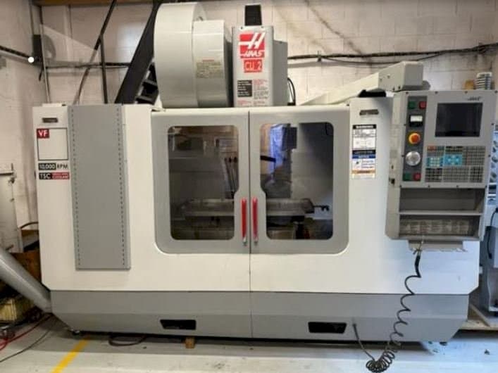 HAAS VF3-maskinen framifrån