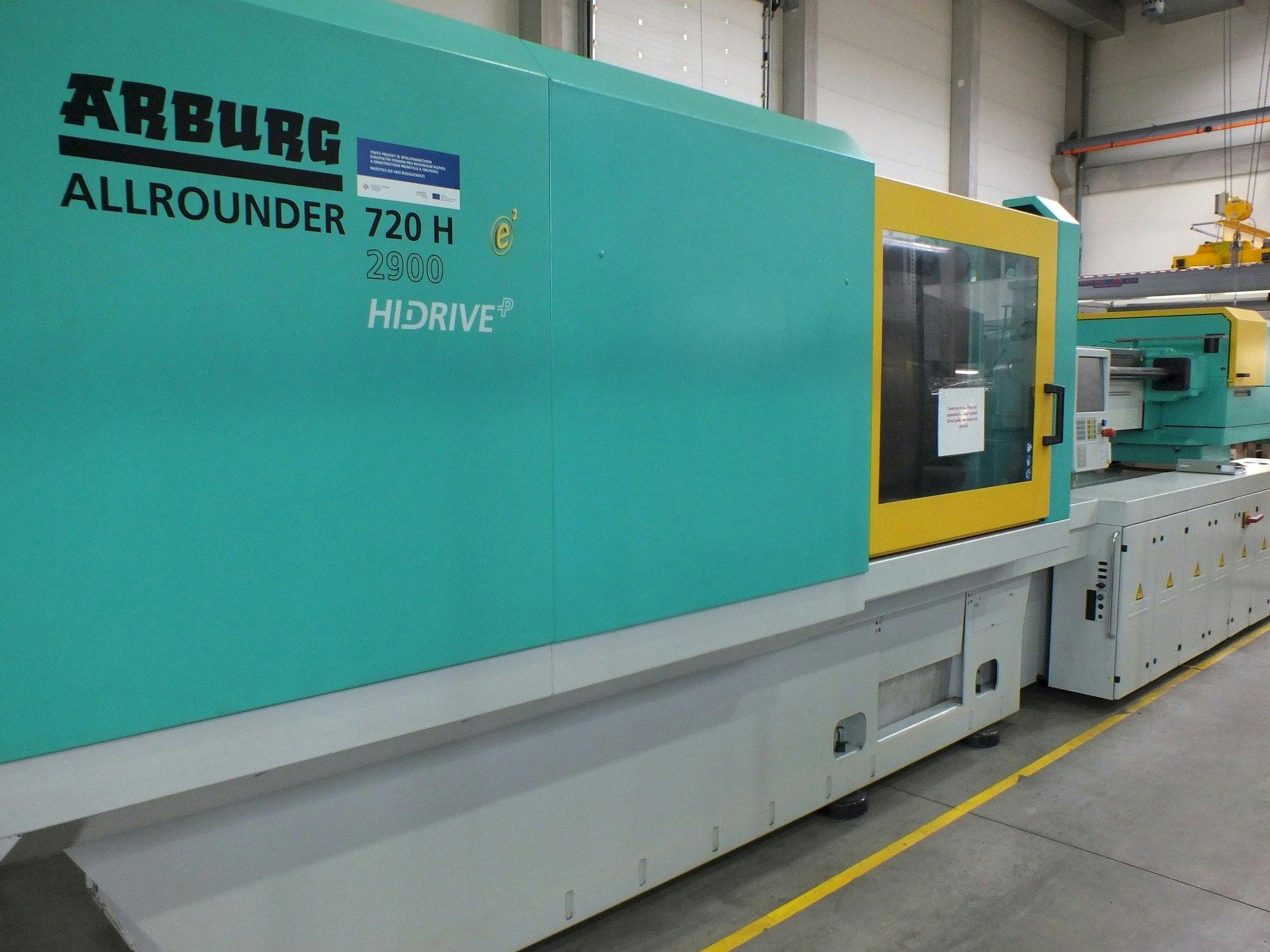 Arburg Allrounder H 2900-3200 Packaging-maskinen framifrån