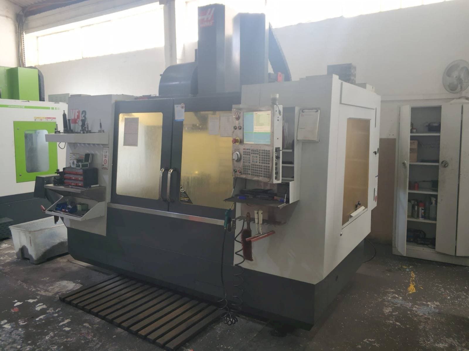 HAAS VF-3-maskinen framifrån