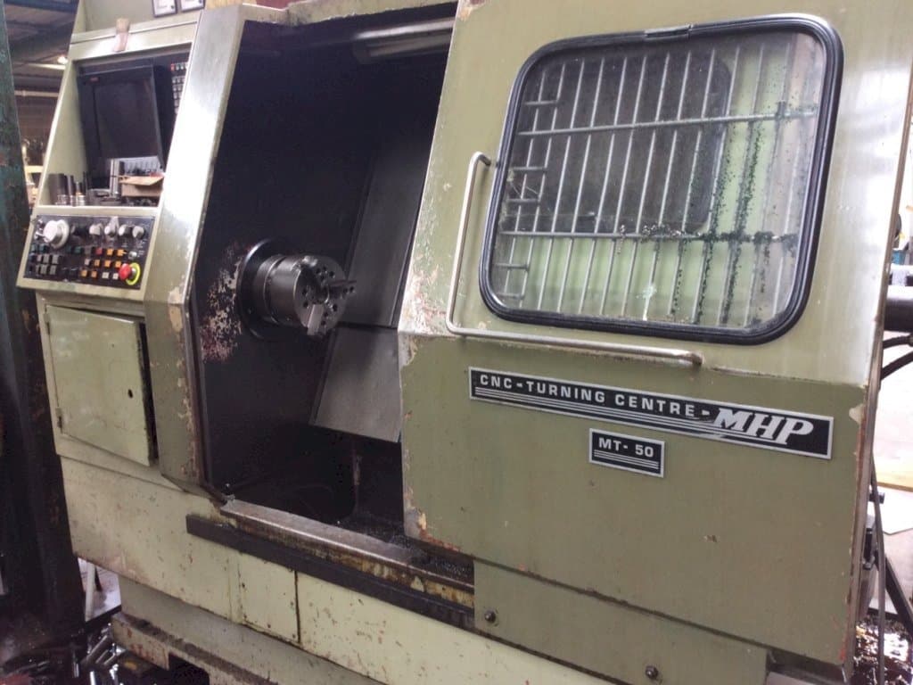 MHP MT-50-maskinen framifrån