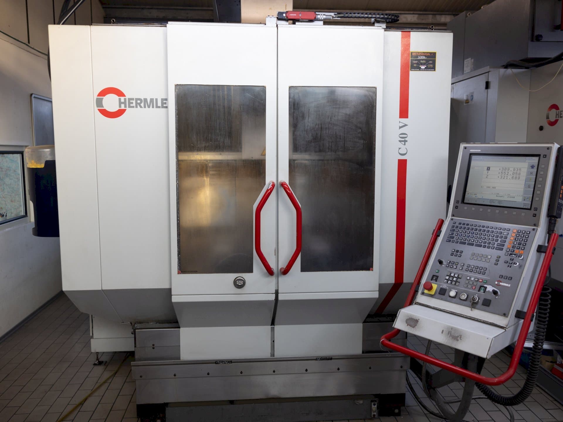 Information om HERMLE C 40 V -maskinen