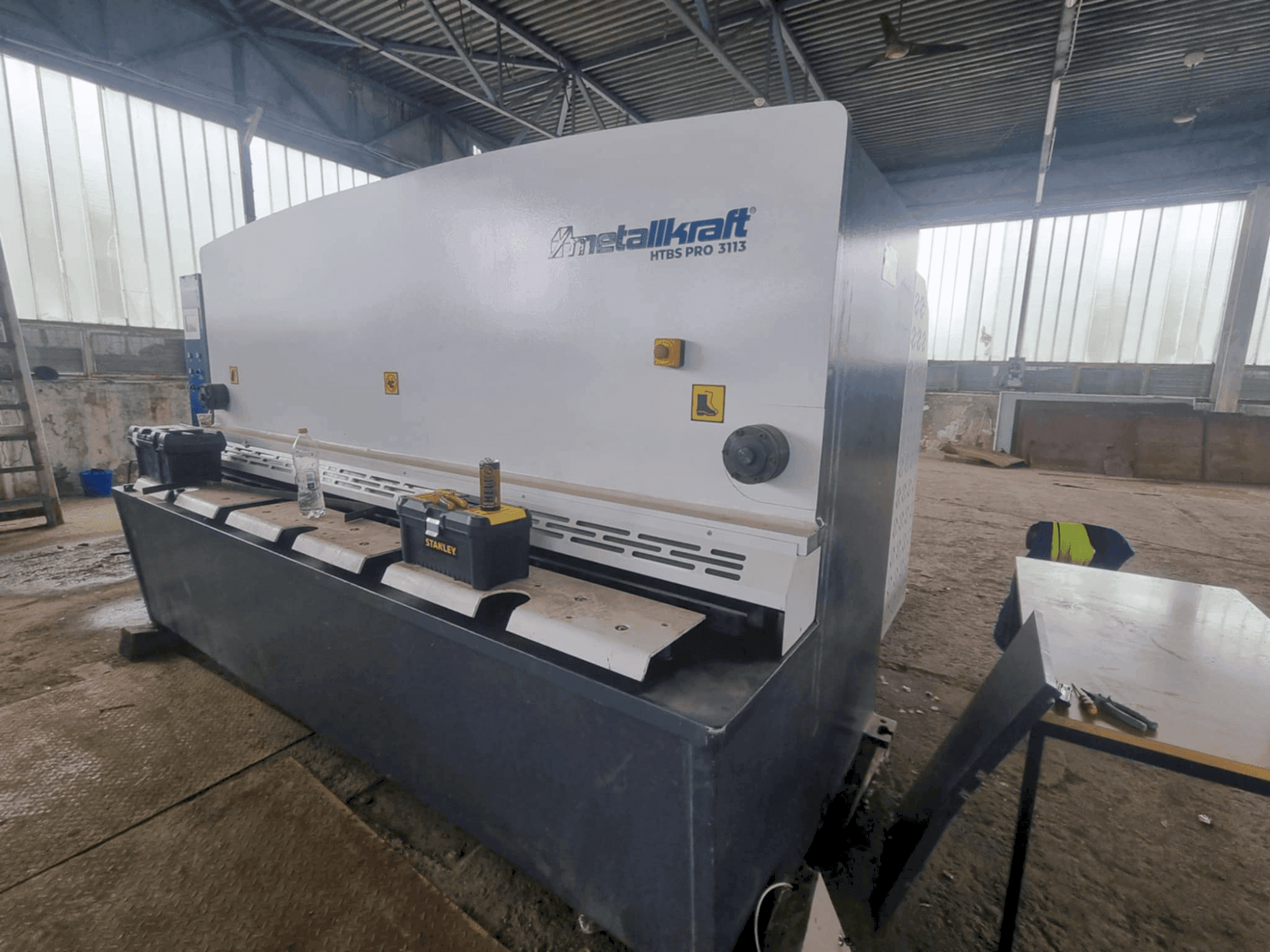 Metallkraft  HTBS PRO 3113-maskinen framifrån