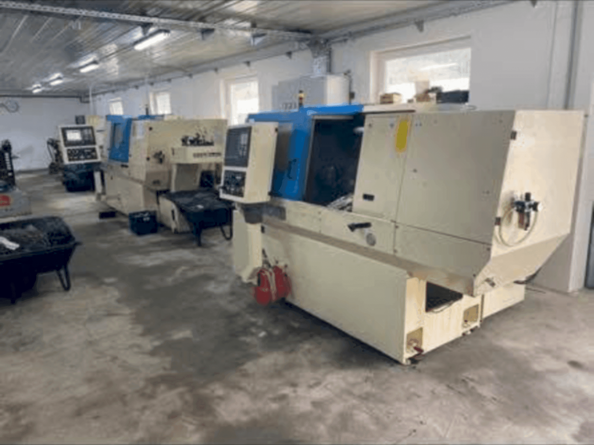 Index MC 400-maskinen framifrån