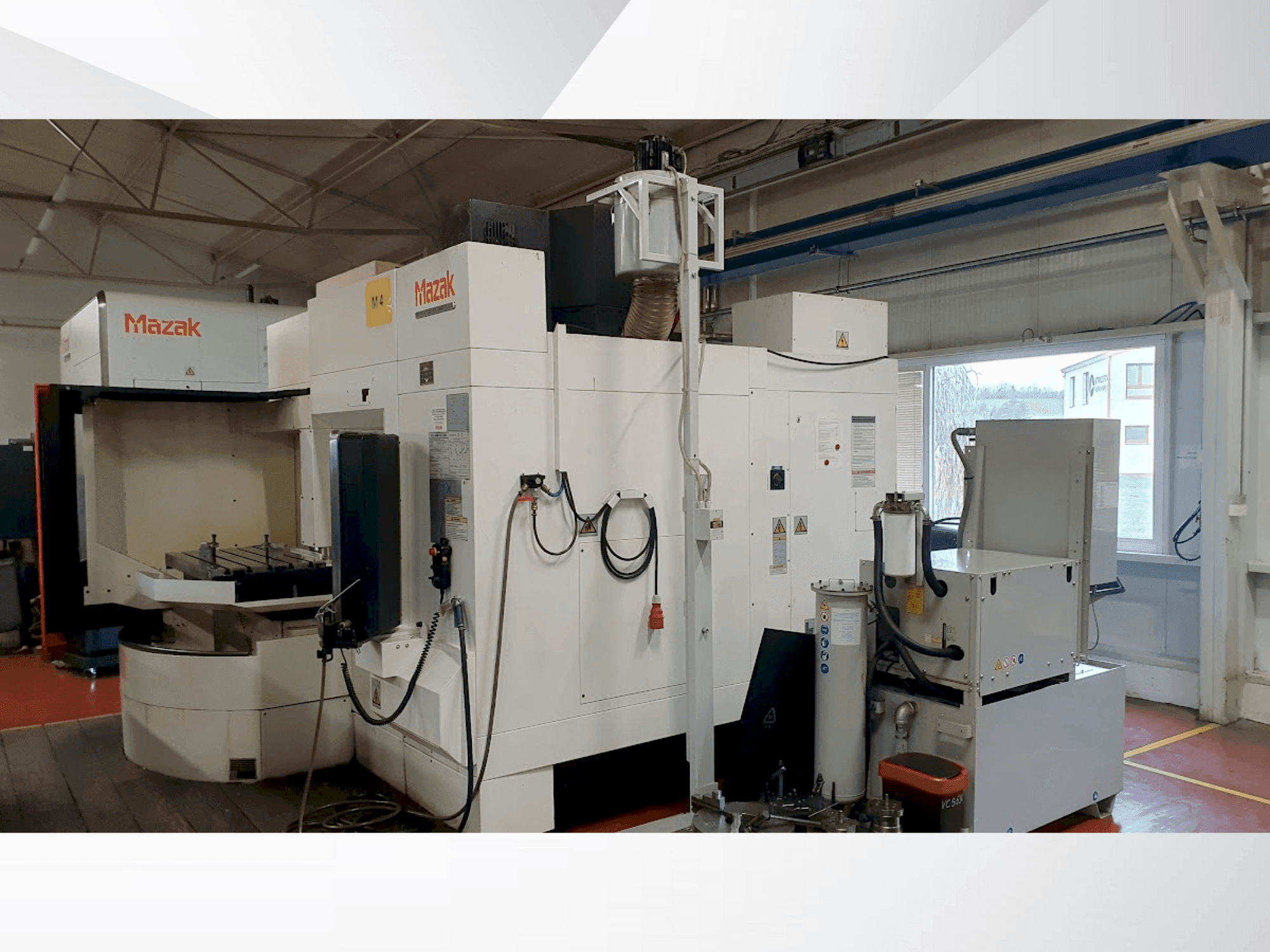 Mazak VCS 530C-2PC-maskinen framifrån