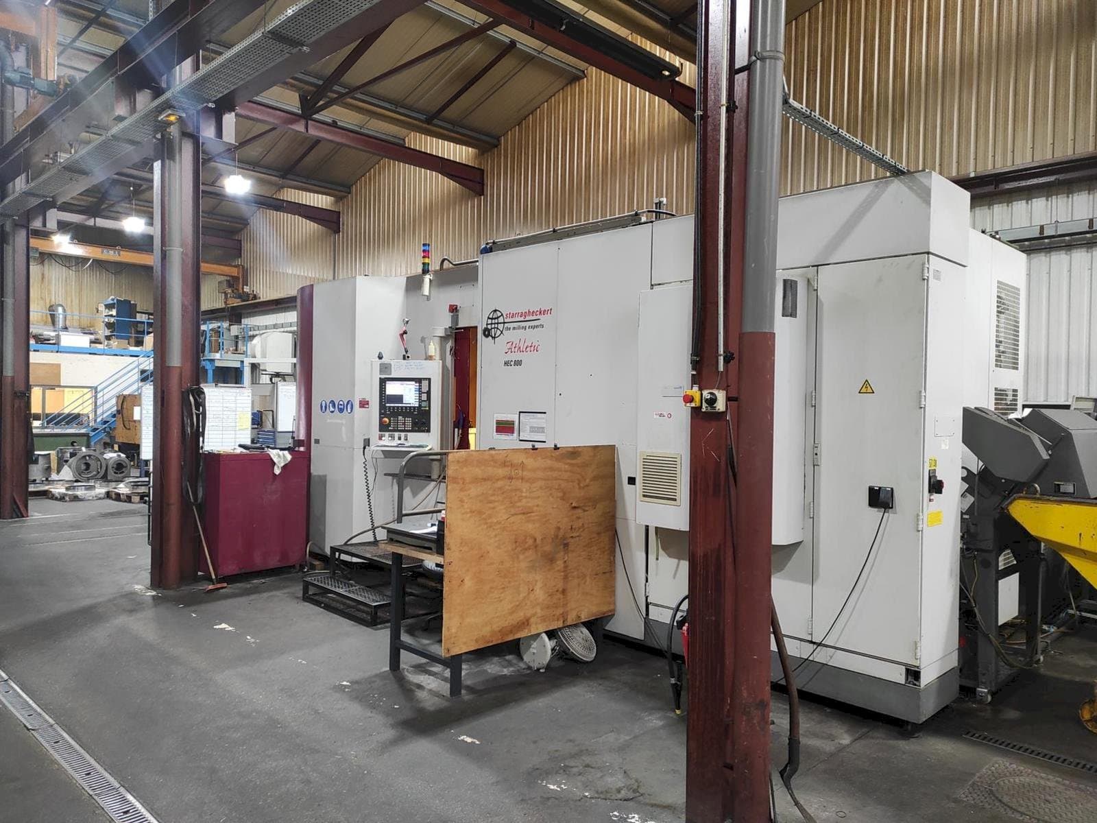 Starrag HEC 800 - 5 AXES-maskinen framifrån