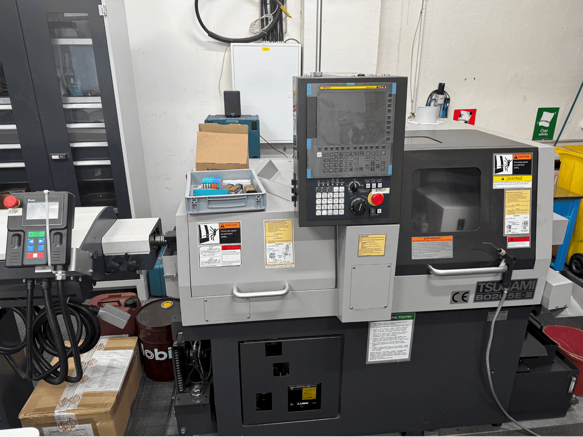 TSUGAMI B0205E-III-maskinen framifrån