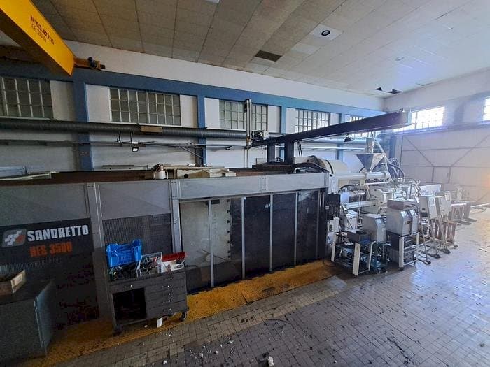 SANDRETTO HES 3500-maskinen framifrån