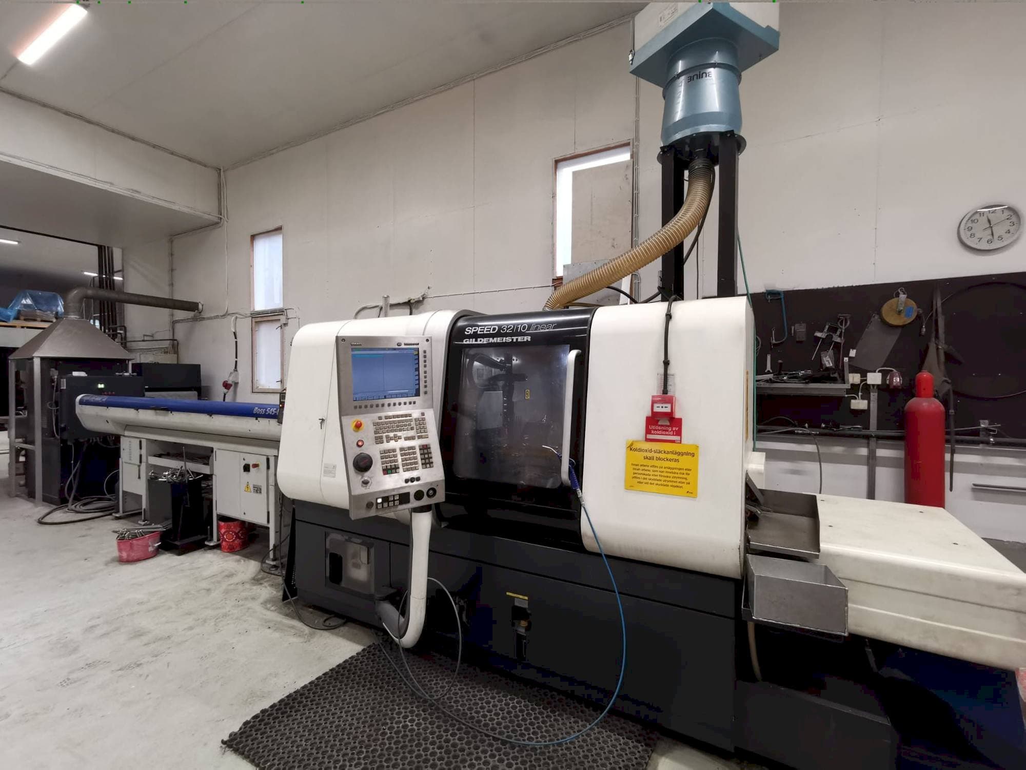 Gildemeister Speed 32-10 linear-maskinen framifrån