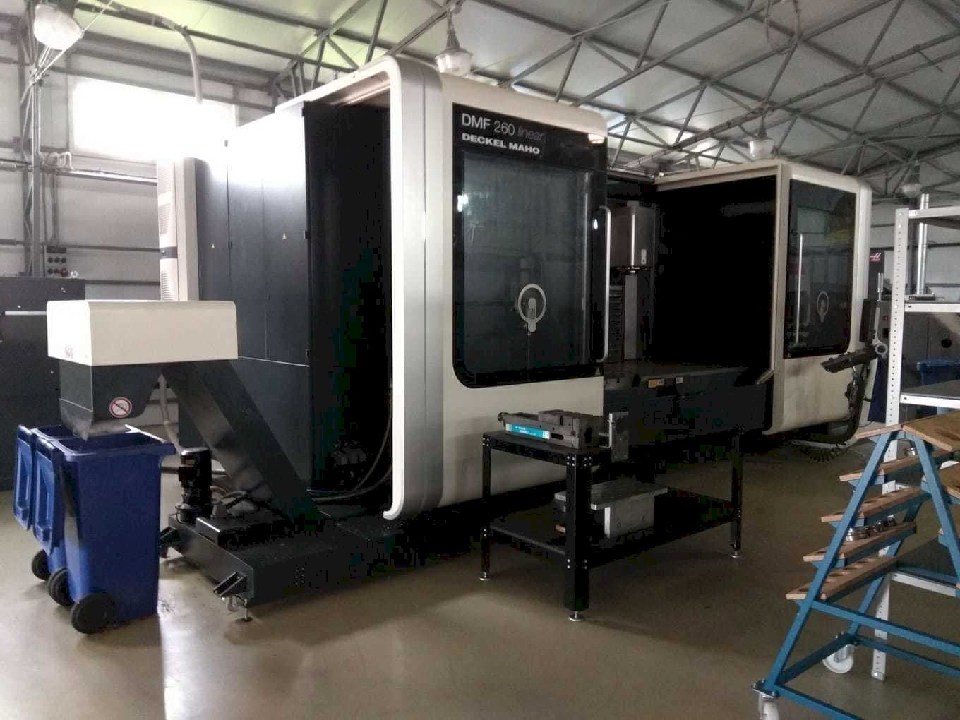 DECKEL MAHO DMF 260 linear-maskinen framifrån