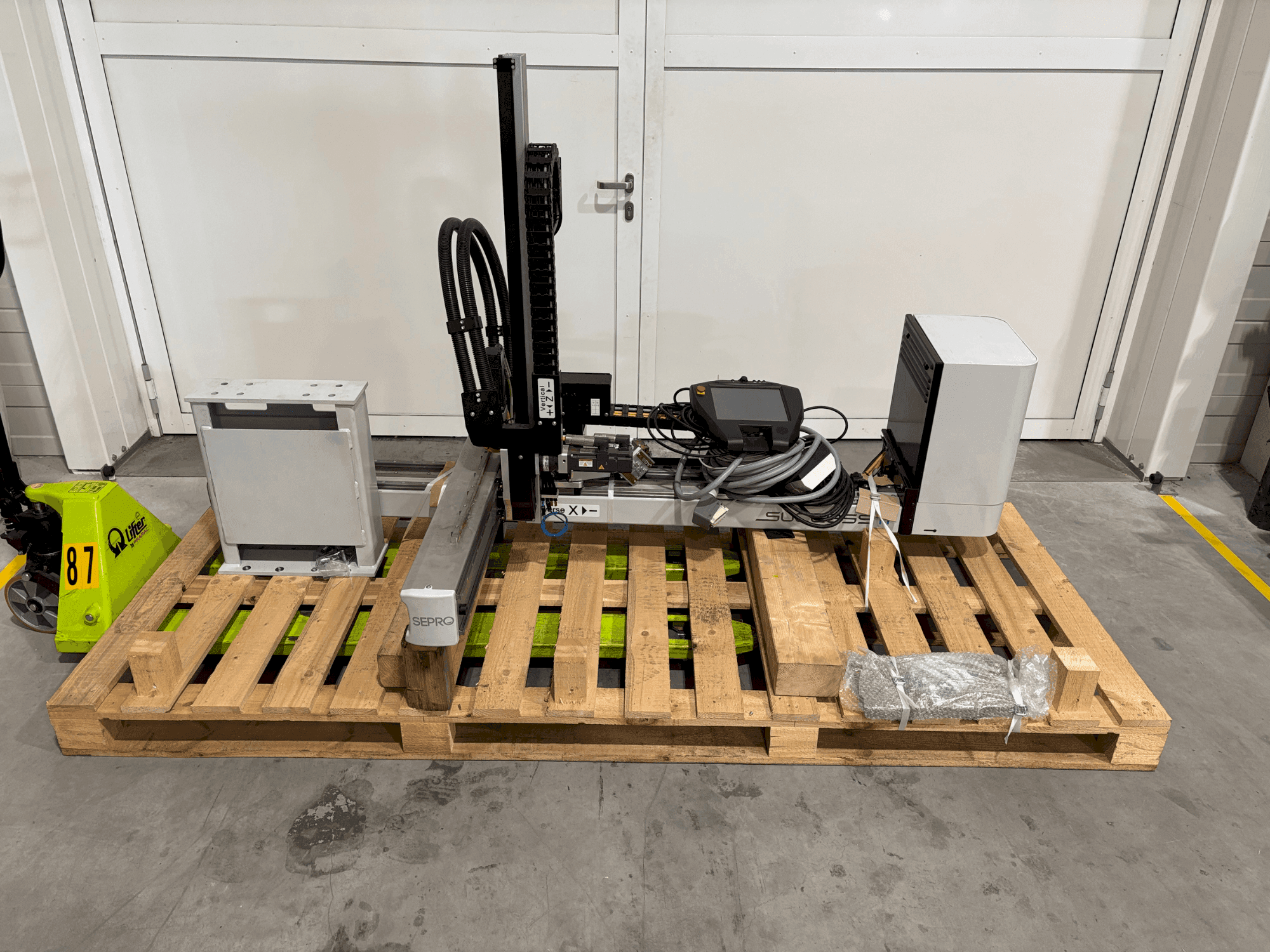 Sepro Success 11-maskinen framifrån