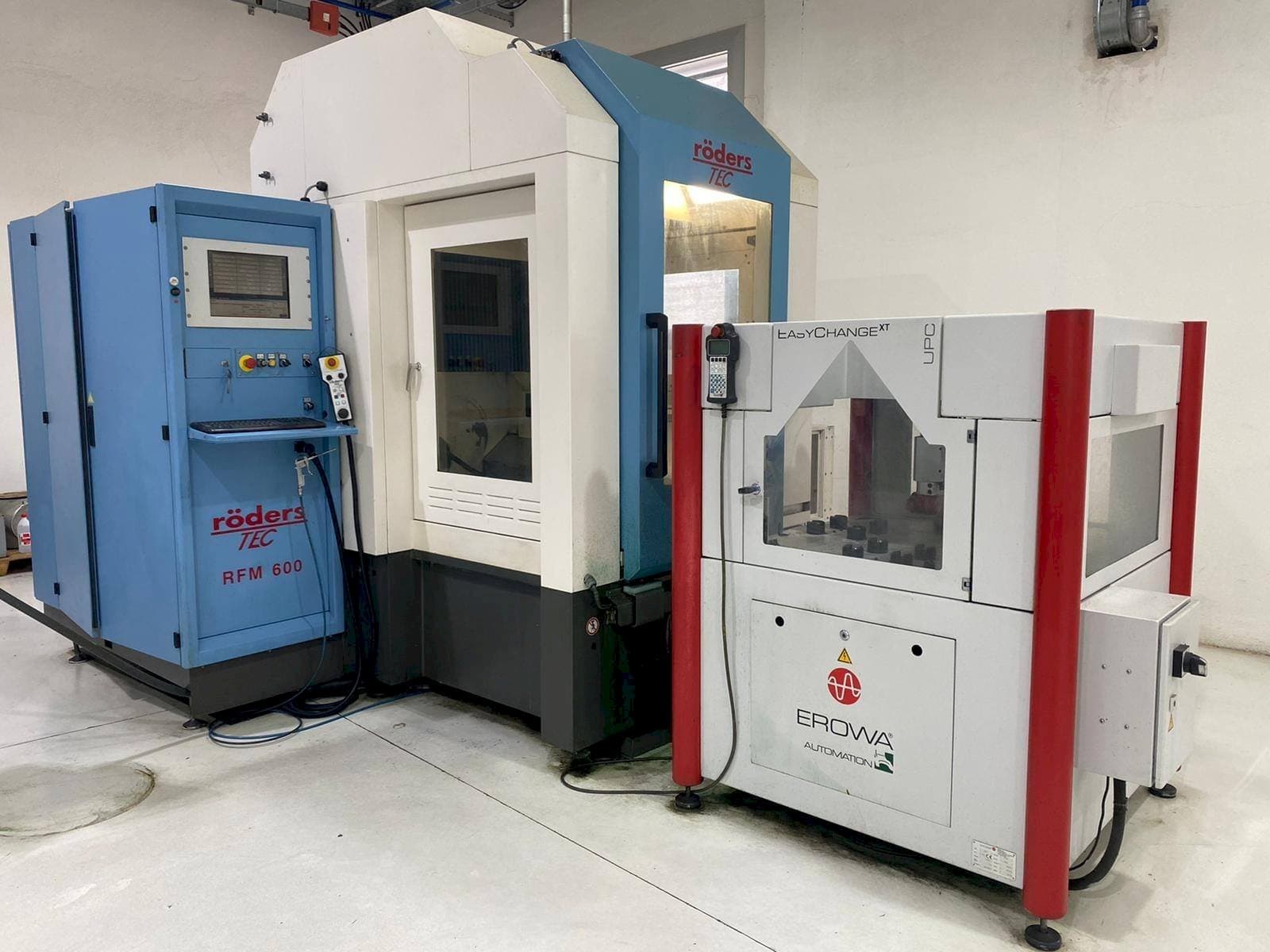 Roders RFM 600-maskinen framifrån