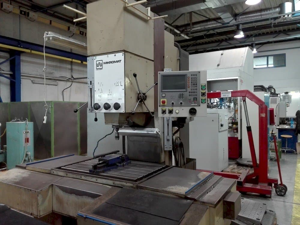 WMW Mikromat BKoE 630x1000 CNC-maskinen framifrån