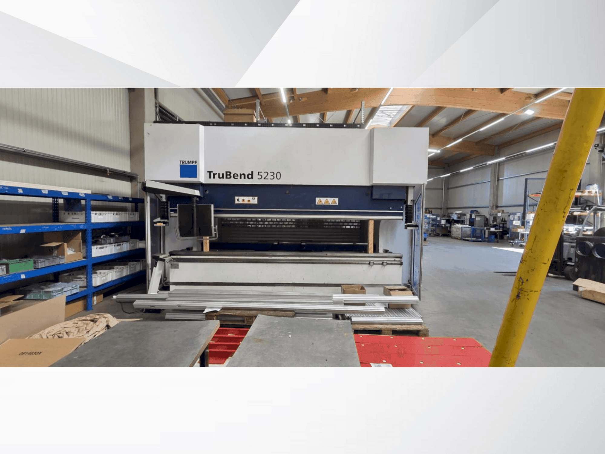 TRUMPF TruBend 5230-maskinen framifrån