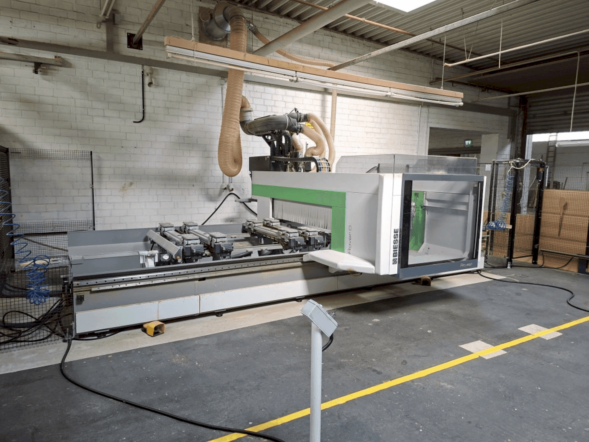 BIESSE Rover B 1650-maskinen framifrån
