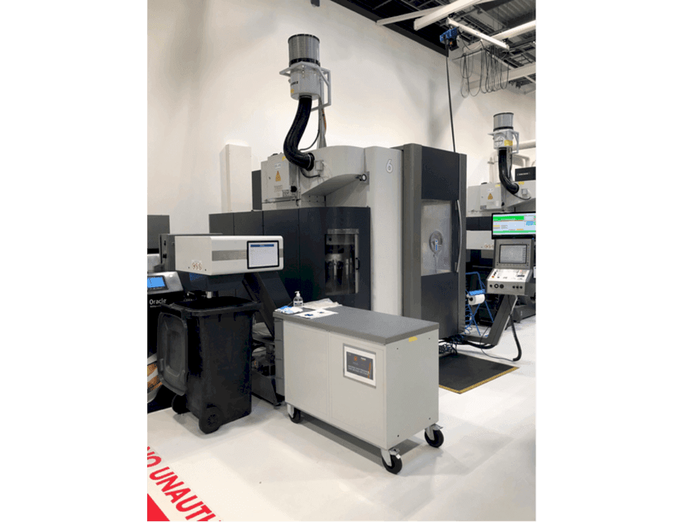 DECKEL MAHO DMU 50 linear-maskinen framifrån