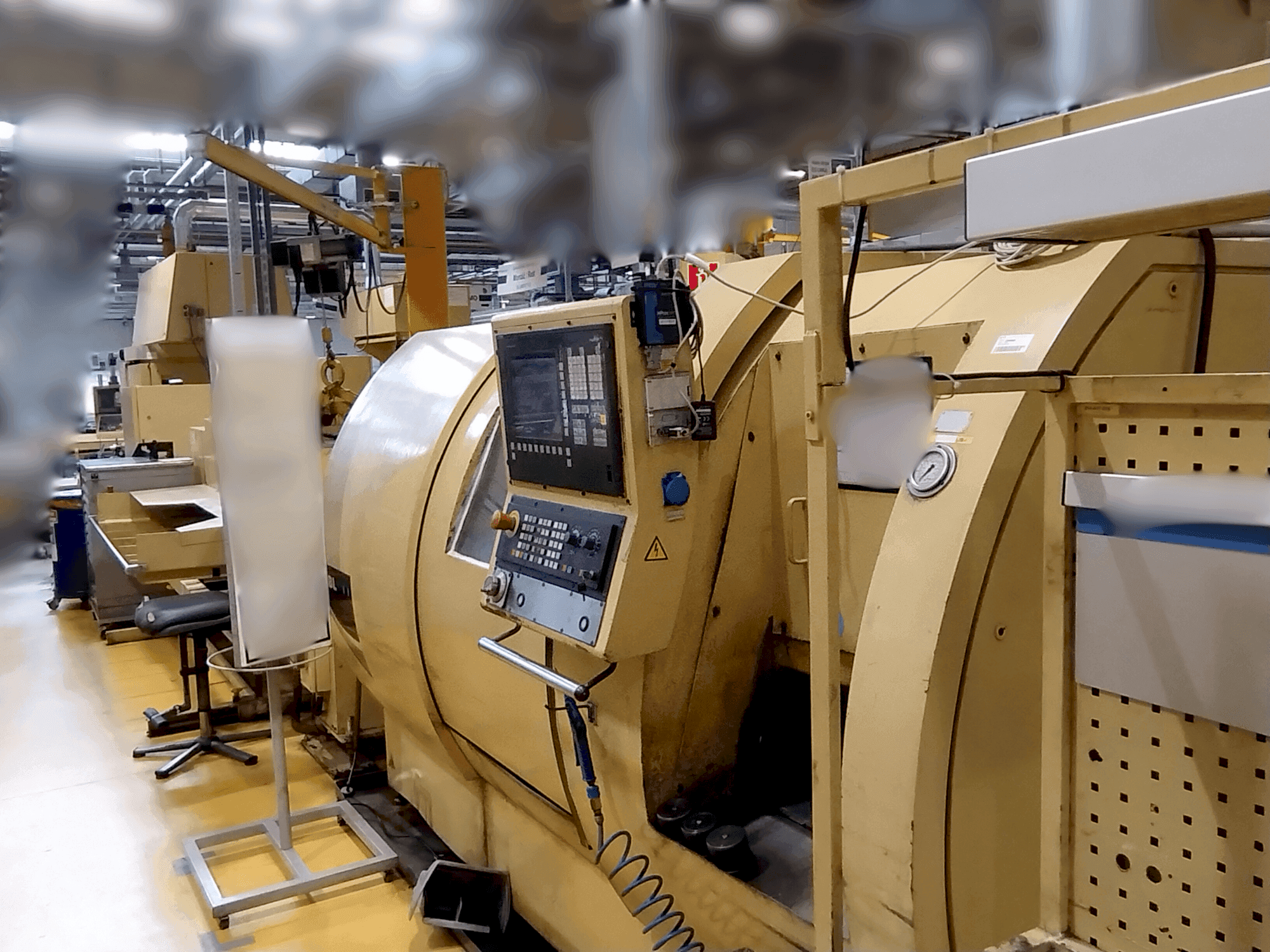 TRENS SBL 500 CNC-maskinen framifrån