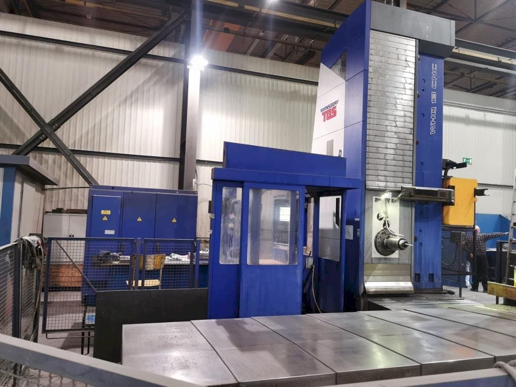 TOS VARNSDORF WHQ 13 CNC-maskinen framifrån