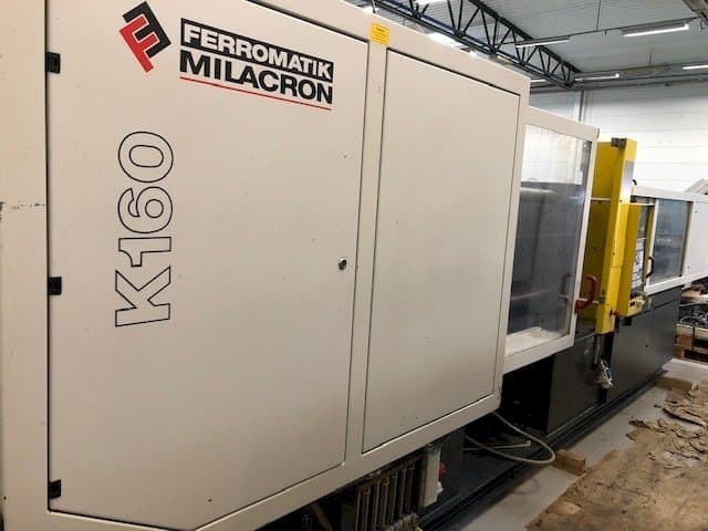 Ferromatik MILACRON K160-maskinen framifrån