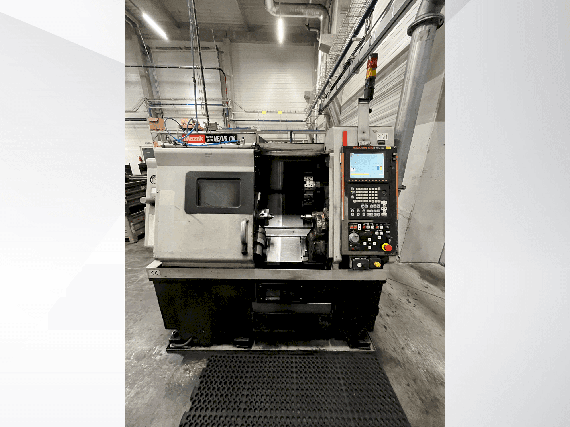 Mazak Quick Turn Nexus 100-maskinen framifrån