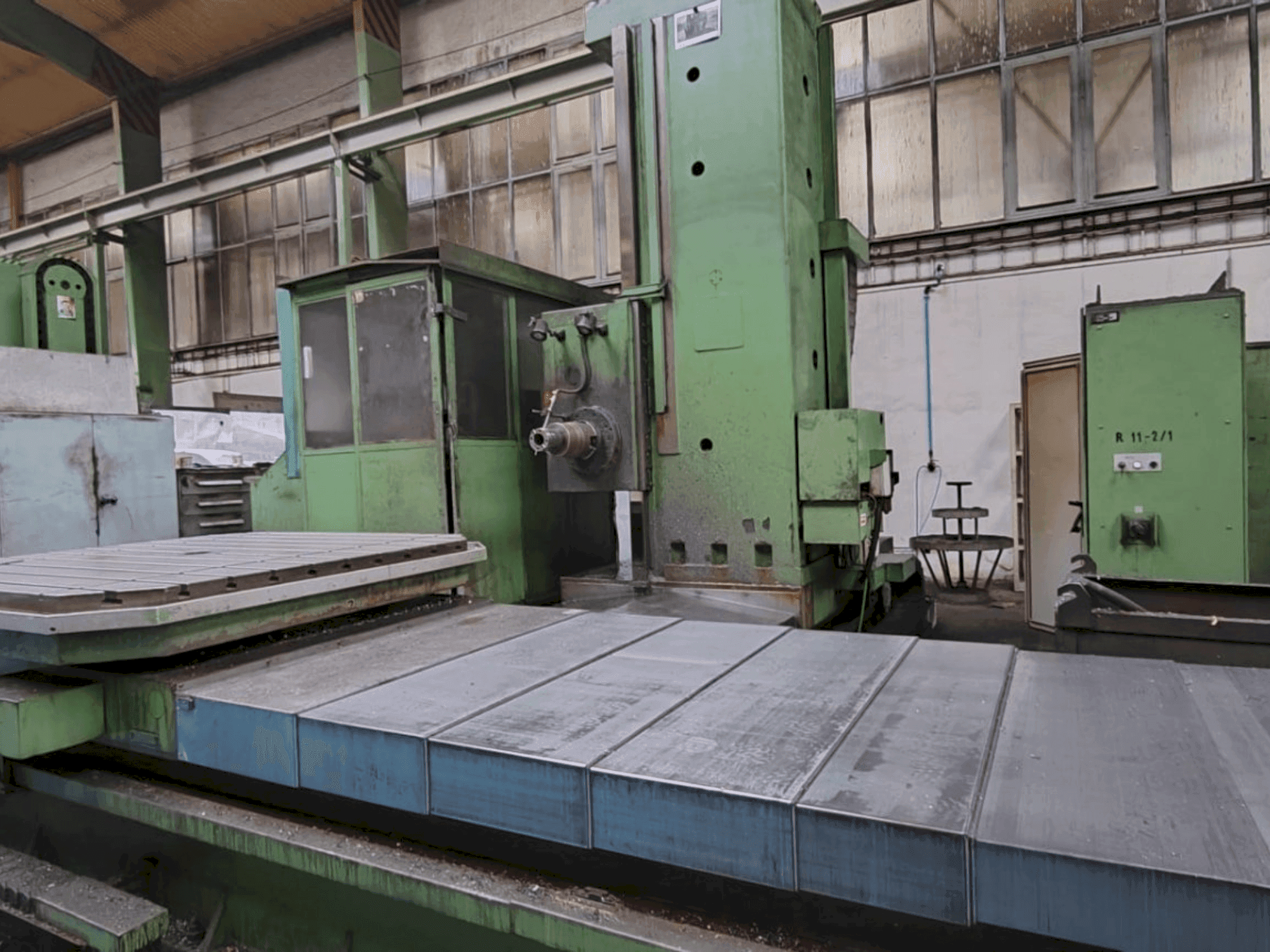TOS WHN 13.8 CNC-maskinen framifrån