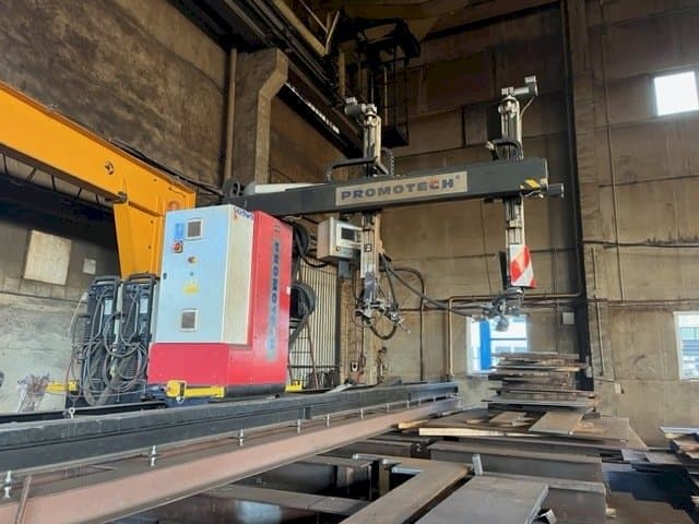 Promotec WA 500/1000 GMAW-maskinen framifrån