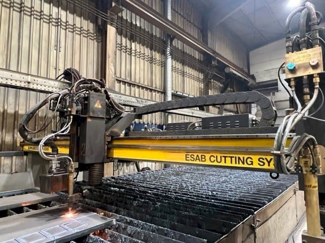 ESAB SXE-P14500 SUPRAREX-maskinen framifrån