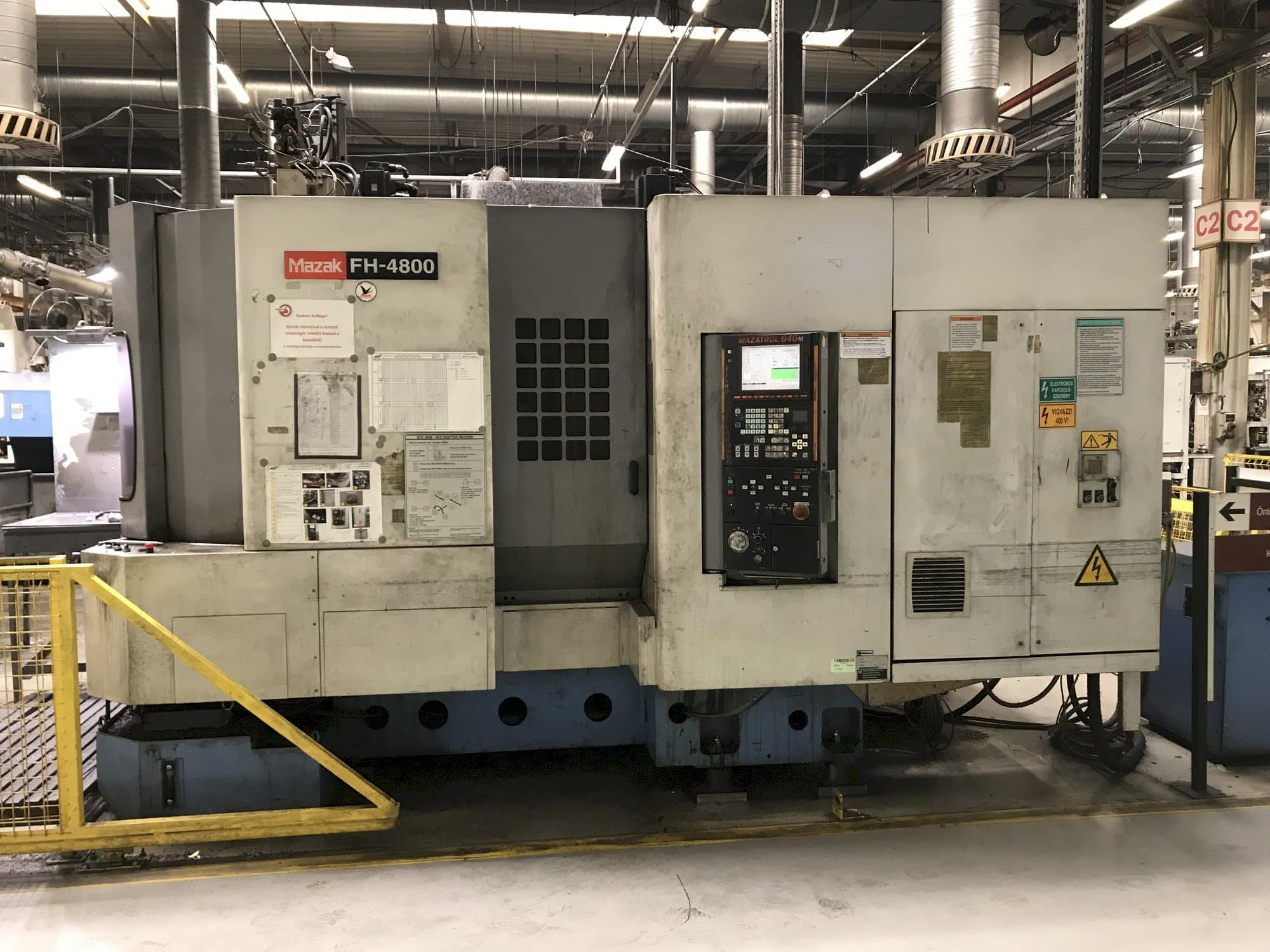 Mazak FH-4800 40T-maskinen framifrån