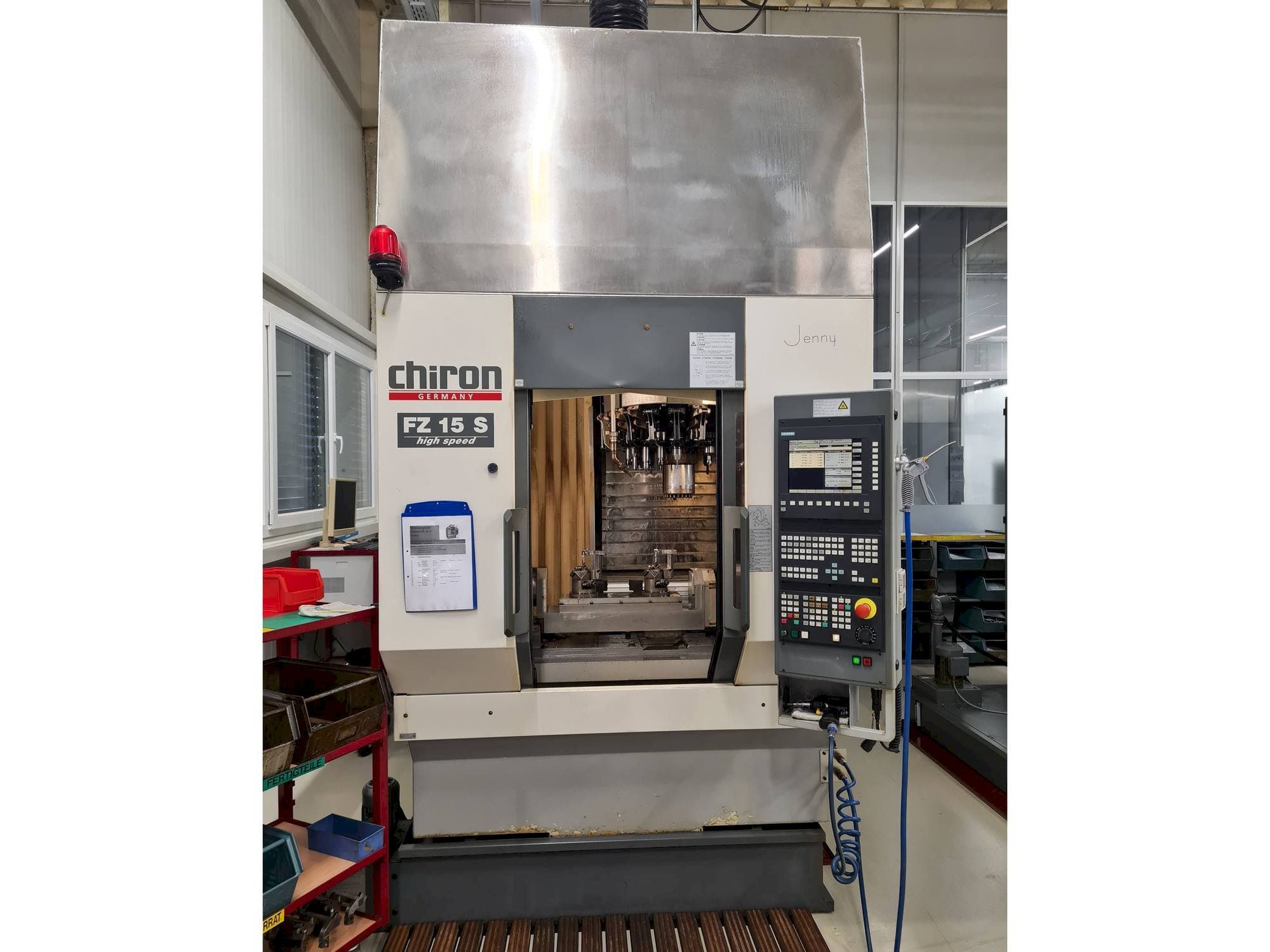 CHIRON FZ 15 S-maskinen framifrån