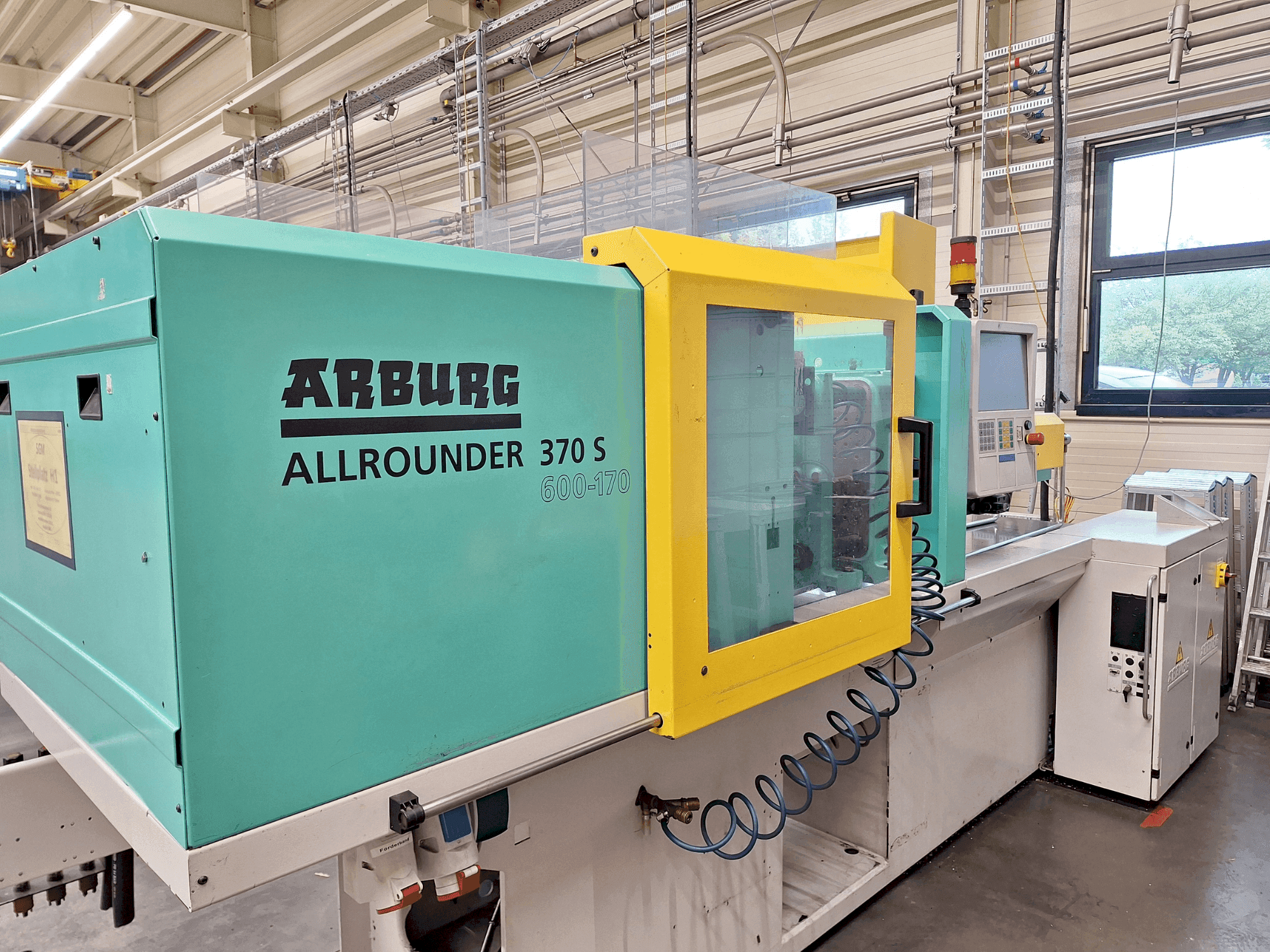 Arburg 370 S 600 - 170-maskinen framifrån