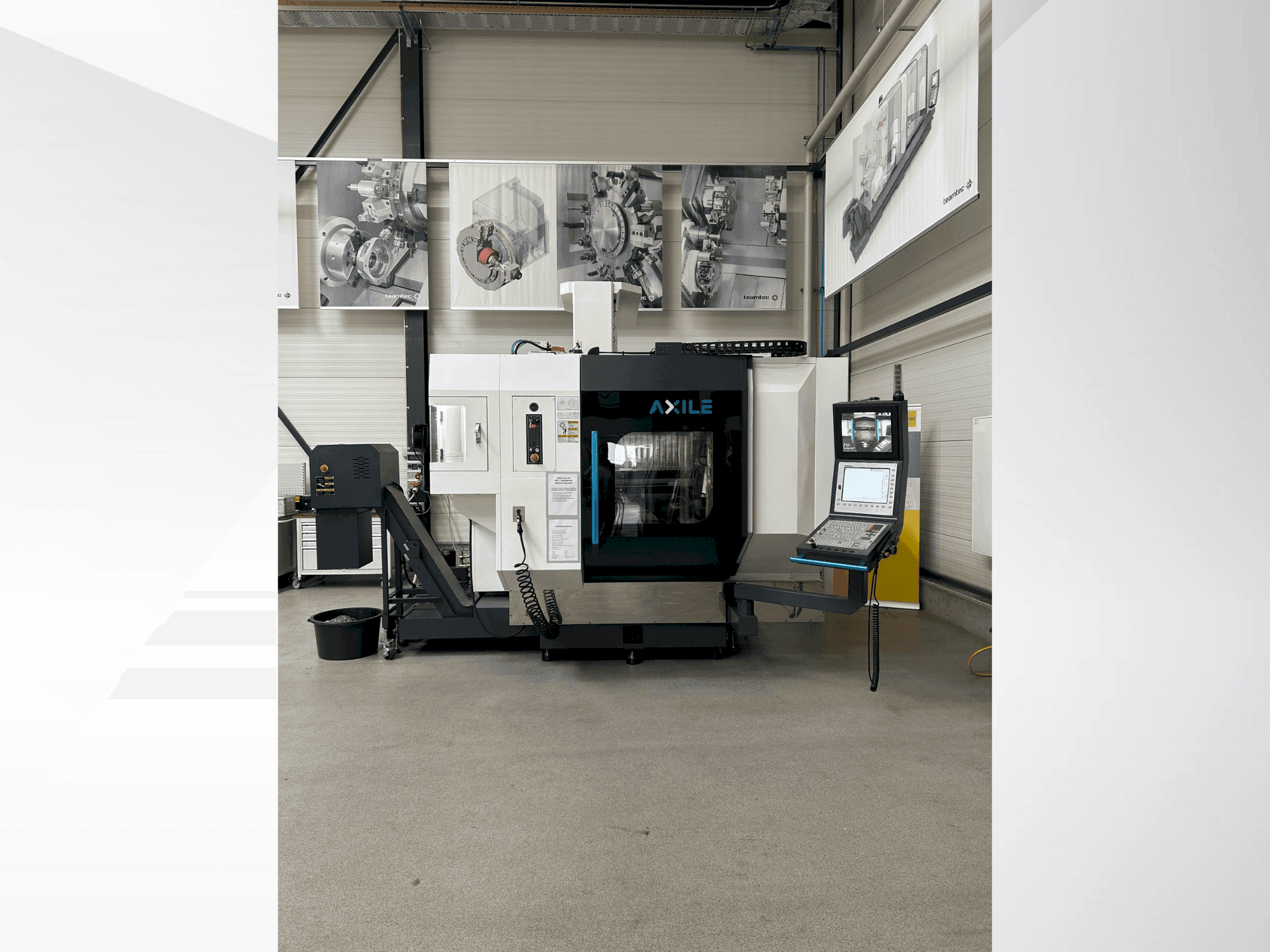 AXILE G6i-maskinen framifrån