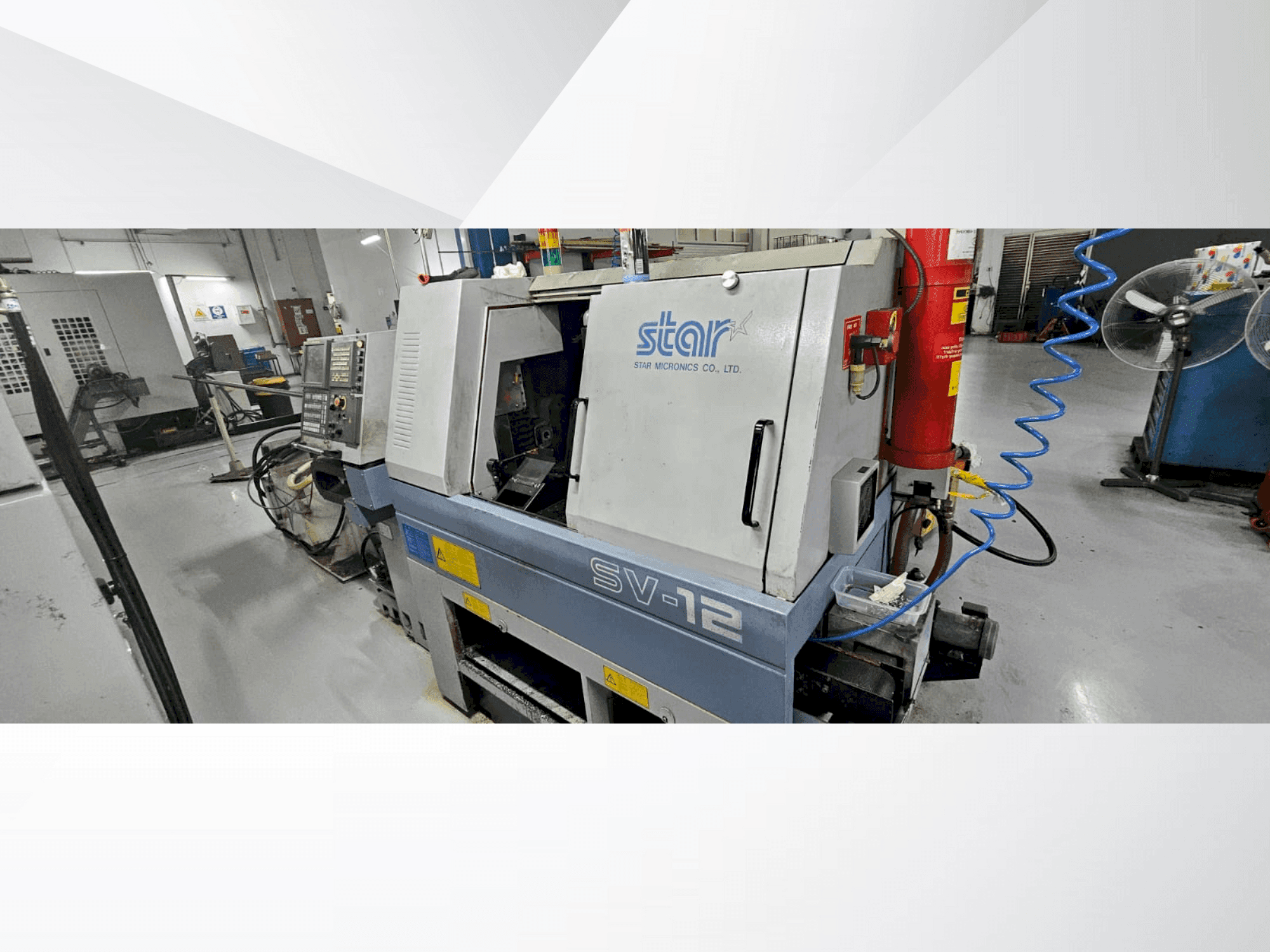 Star SV-12-maskinen framifrån