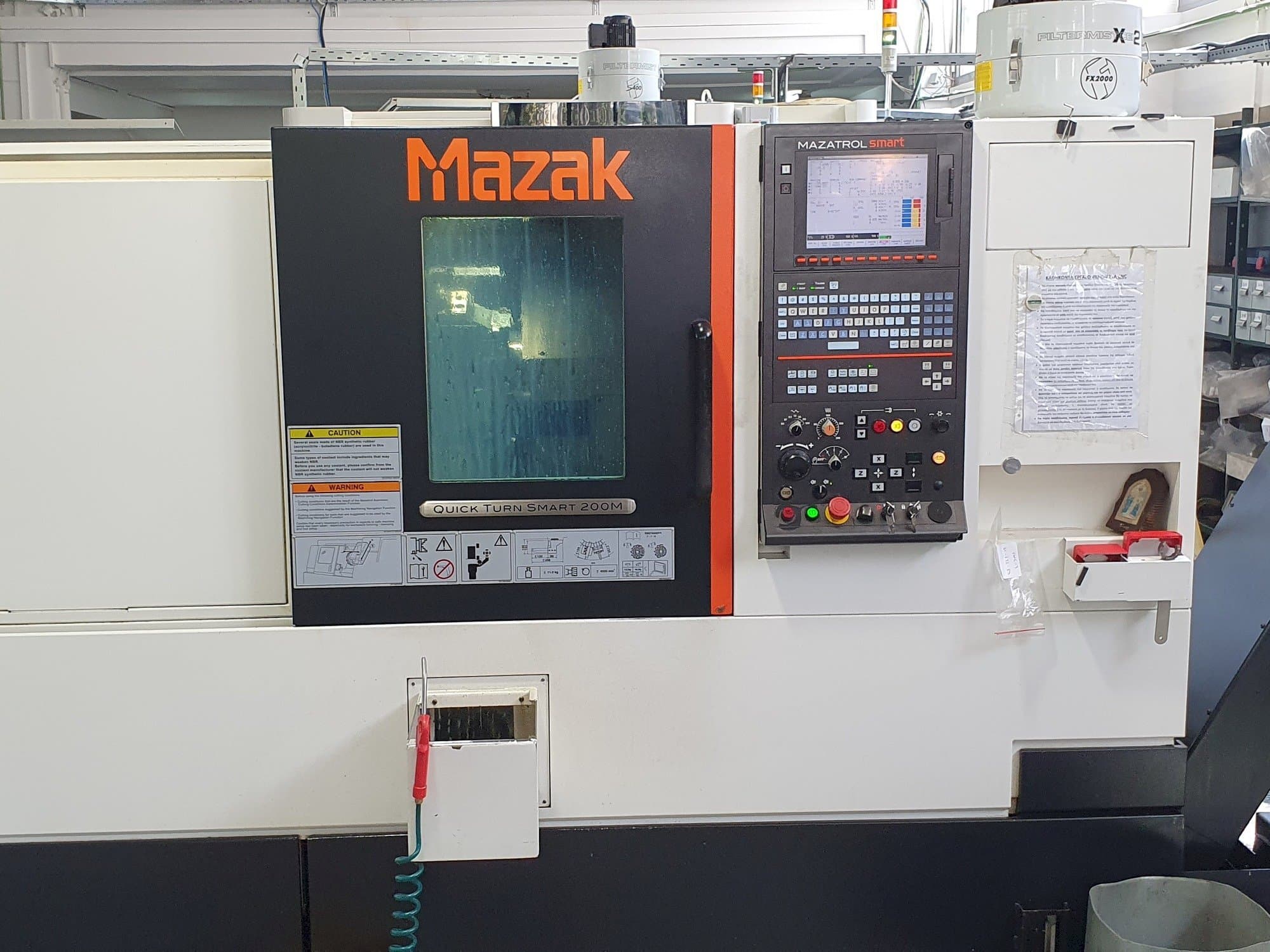 Mazak QTS200M-maskinen framifrån