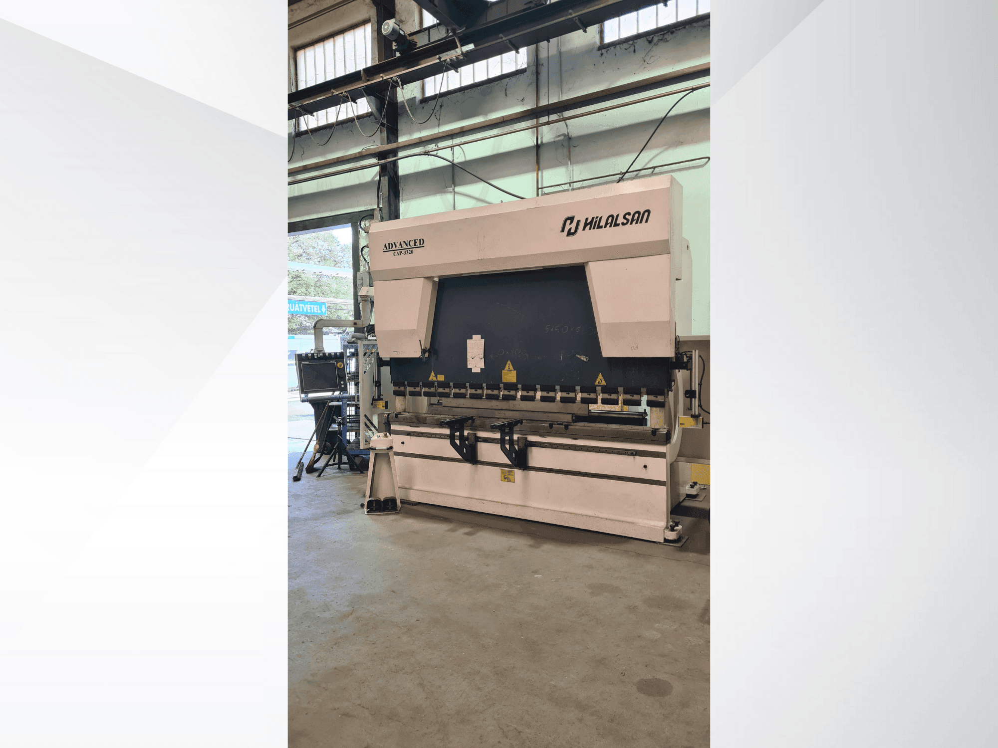 HILALSAN Advanced Cap 3320-maskinen framifrån