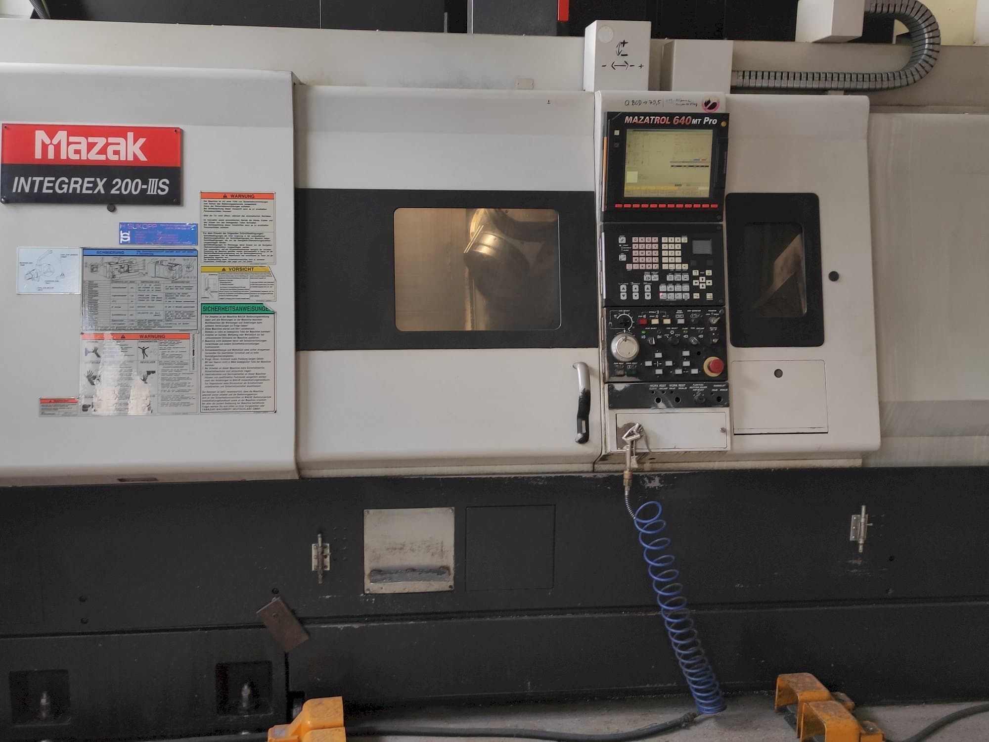 Mazak Integrex 200-III S-maskinen framifrån
