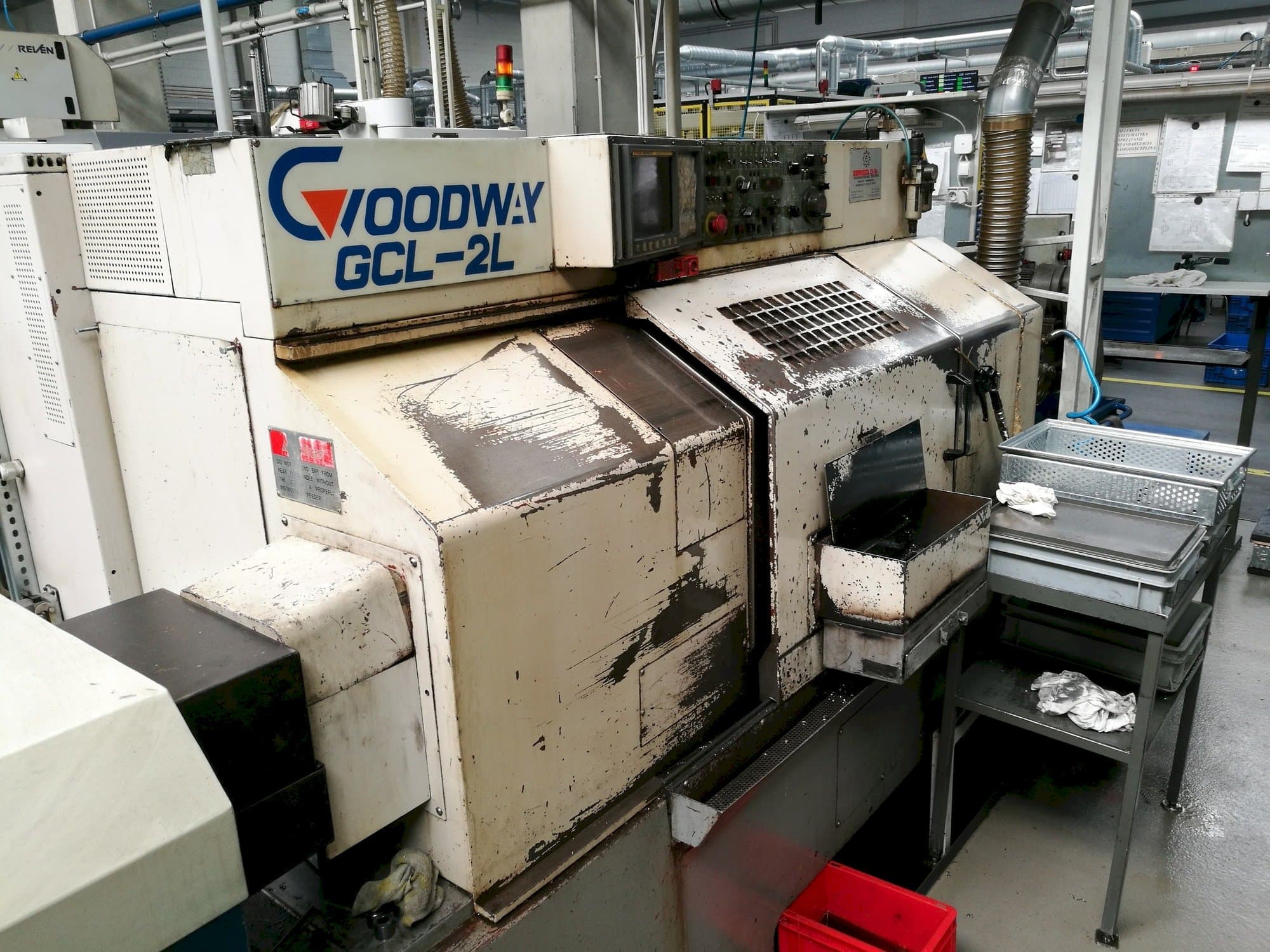 Goodway GCL-2L-maskinen framifrån
