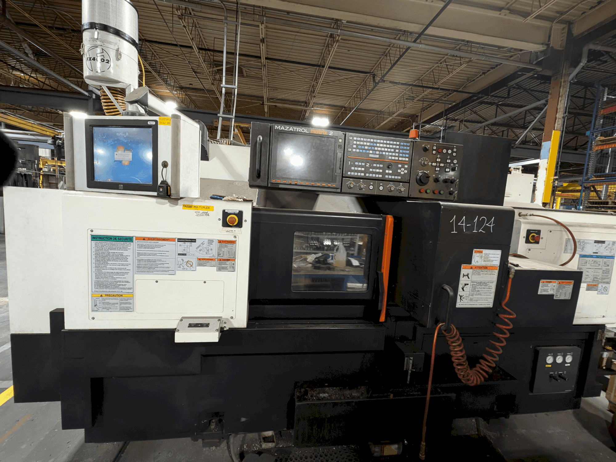 Mazak Multiplex 6300-II Y-maskinen framifrån