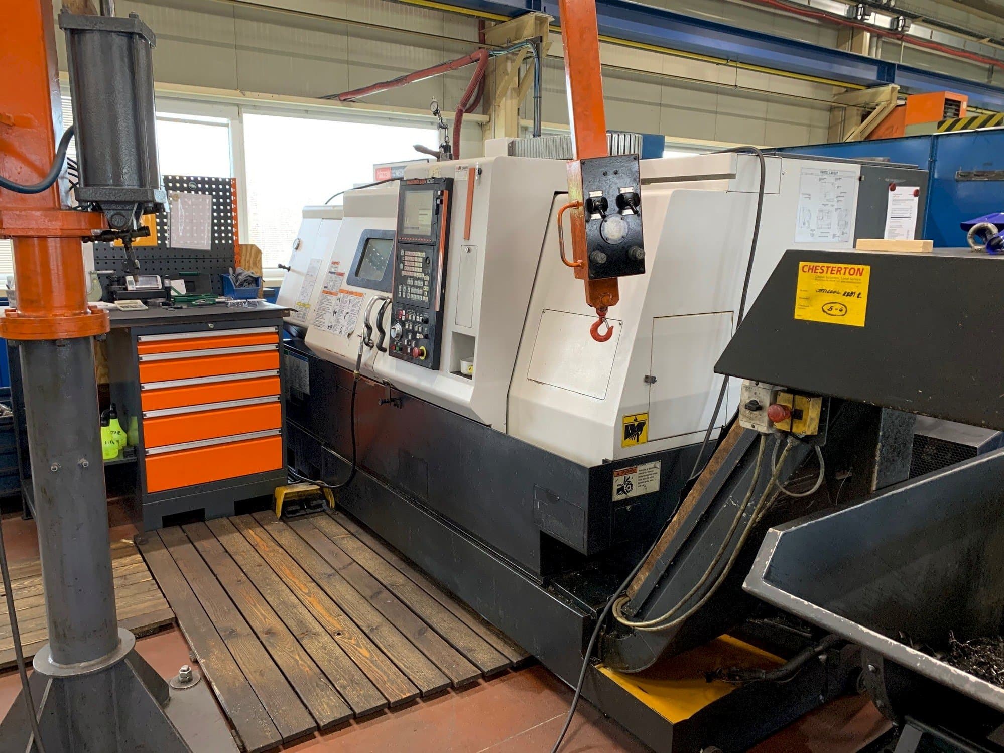 Mazak QTN - 250-maskinen framifrån