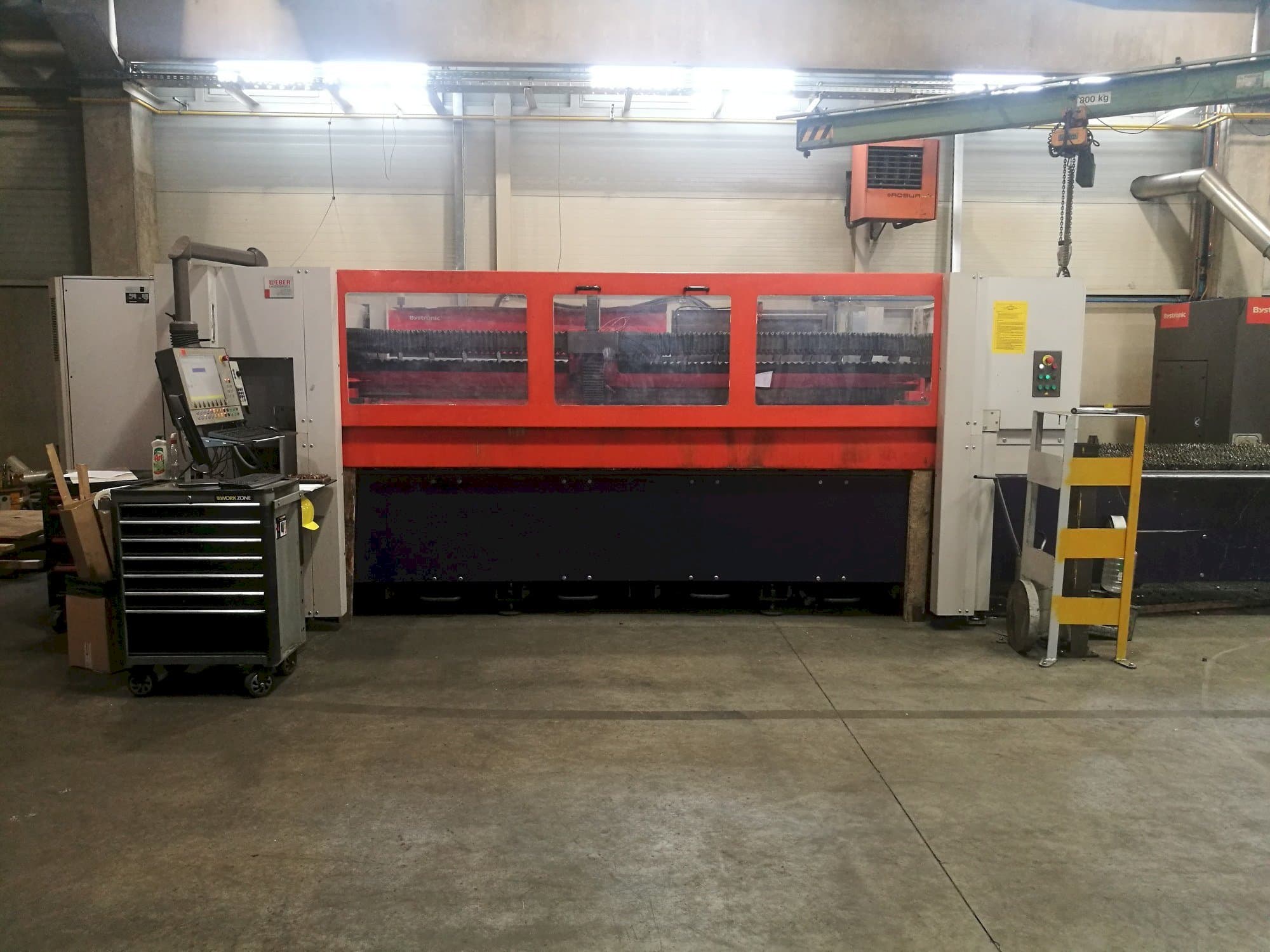 Bystronic Bystar 3015-maskinen framifrån