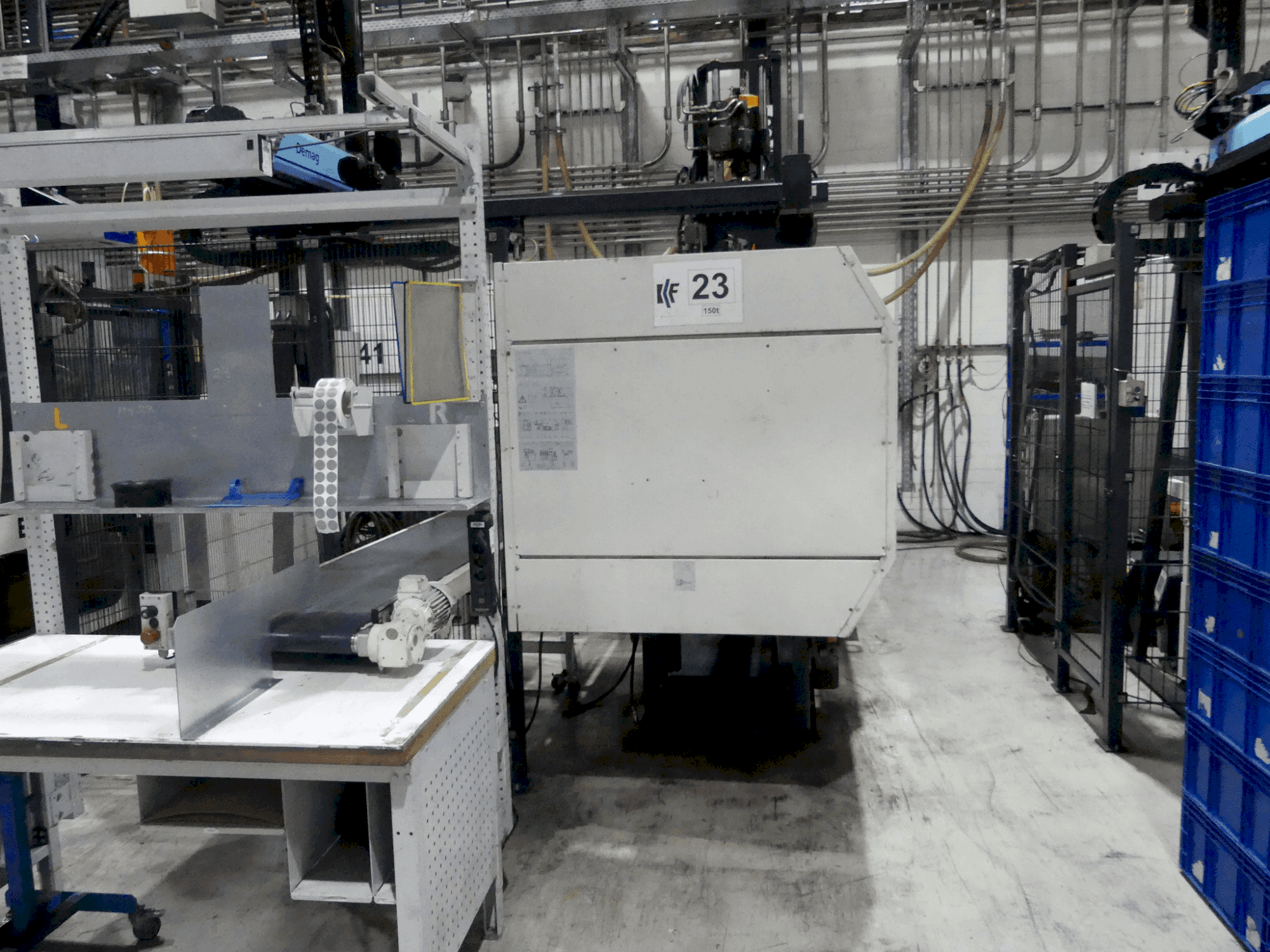 DEMAG Ergotech System 1500-440/120-maskinen framifrån