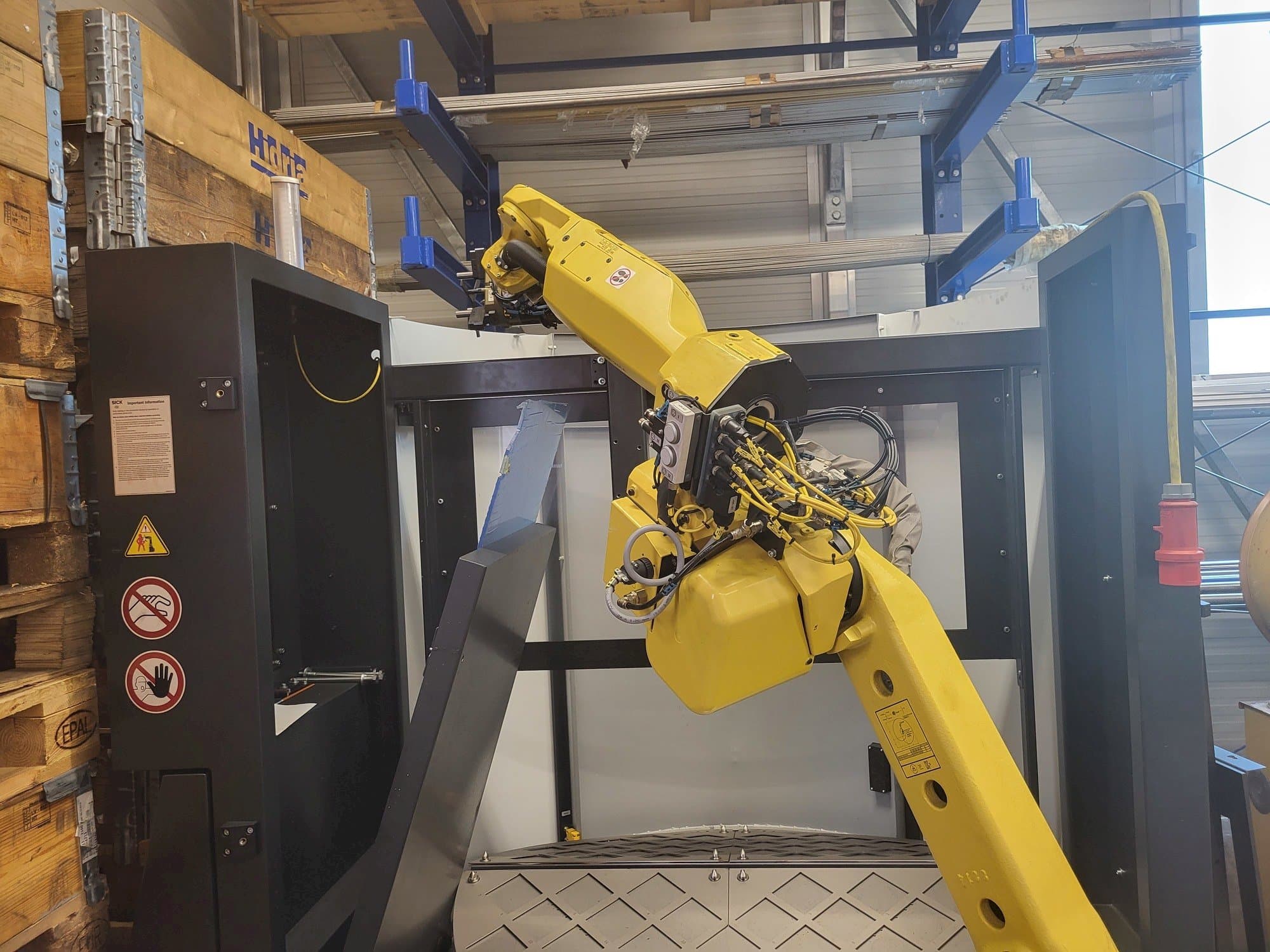 HALTER Load Assistant U-20-maskinen framifrån