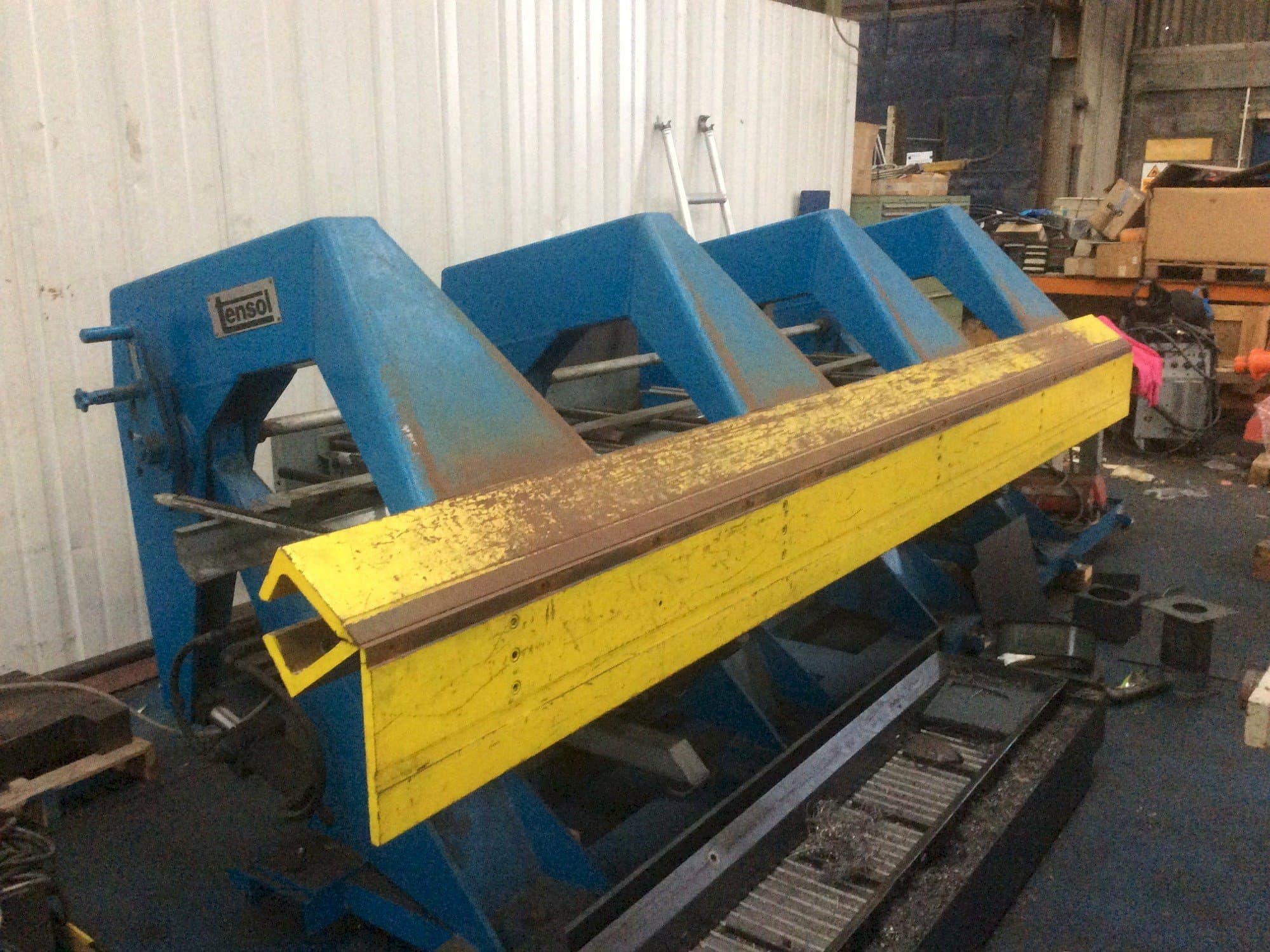 Tensol P200-4-maskinen framifrån