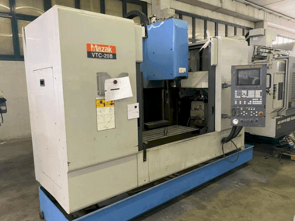 Mazak VTC-20B-maskinen framifrån