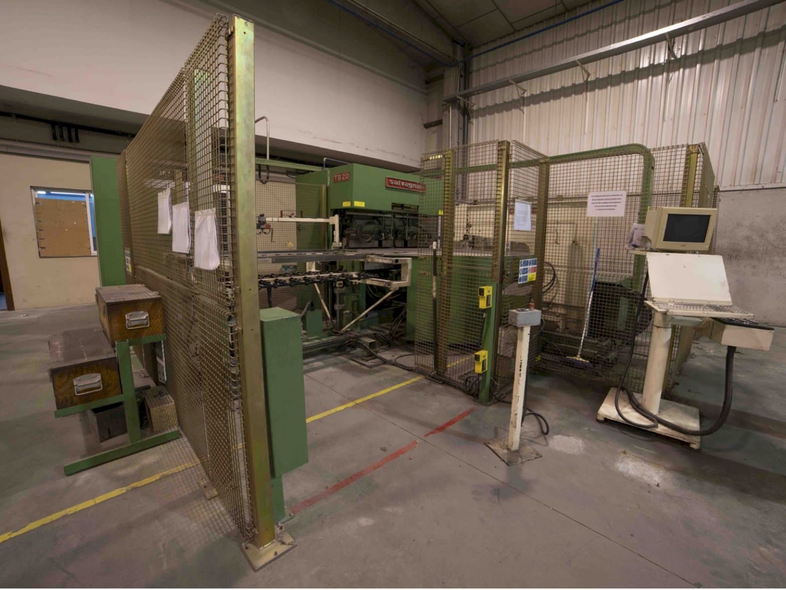 Salvagnini TB20-maskinen framifrån