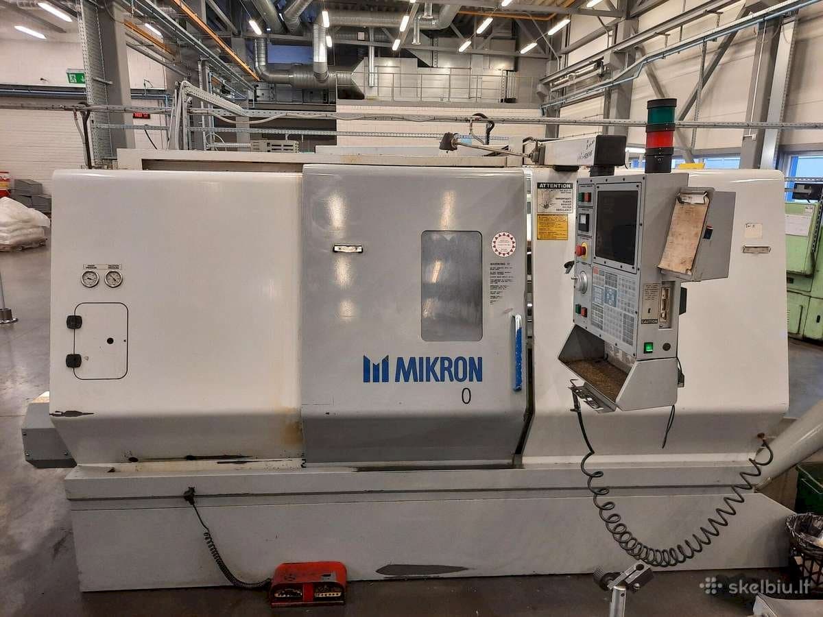 MIKRON-HAAS LCE860T-maskinen framifrån