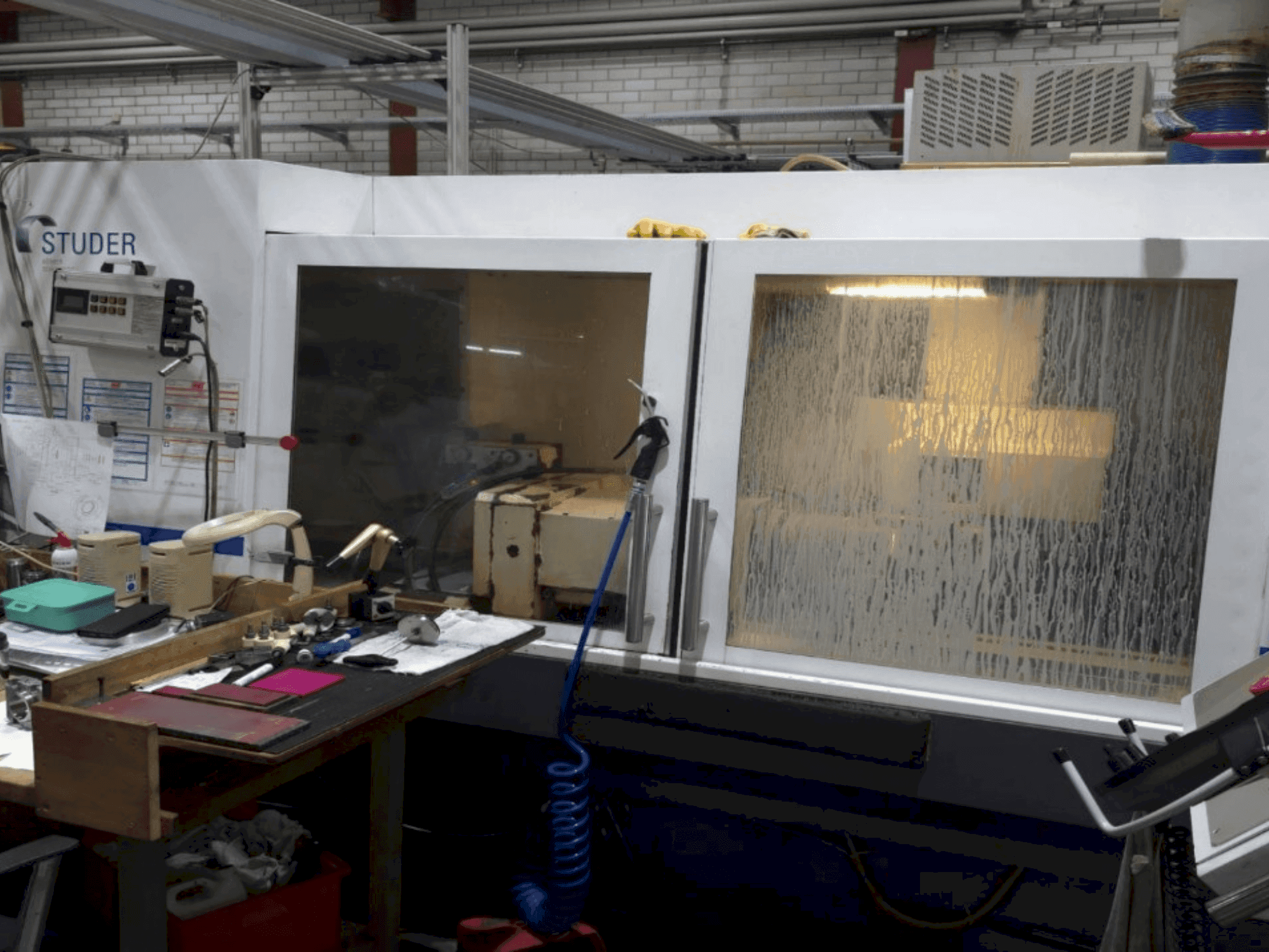 STUDER S31-maskinen framifrån