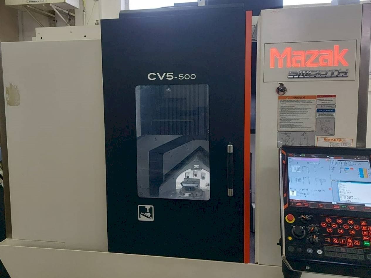Mazak CV5-500-maskinen framifrån