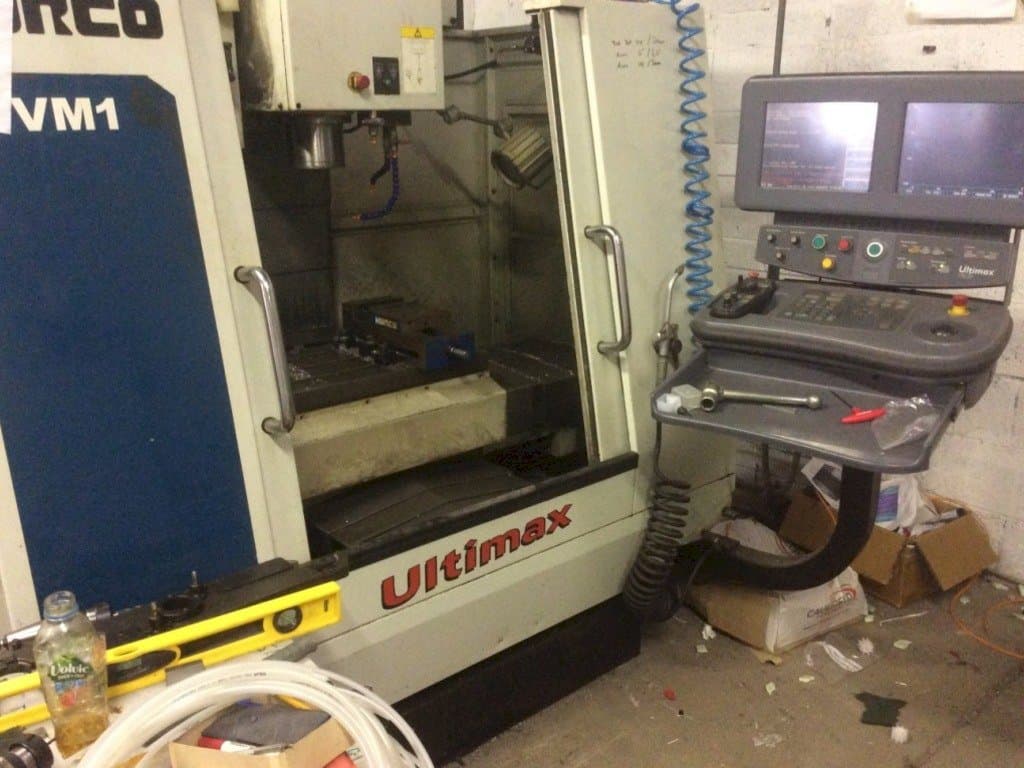 Hurco VM 1-maskinen framifrån